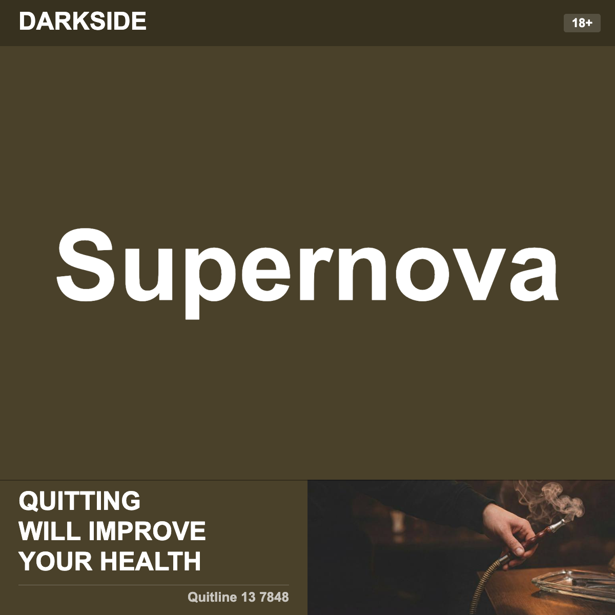 Buy Darkside Supernova — The Premium Shisha