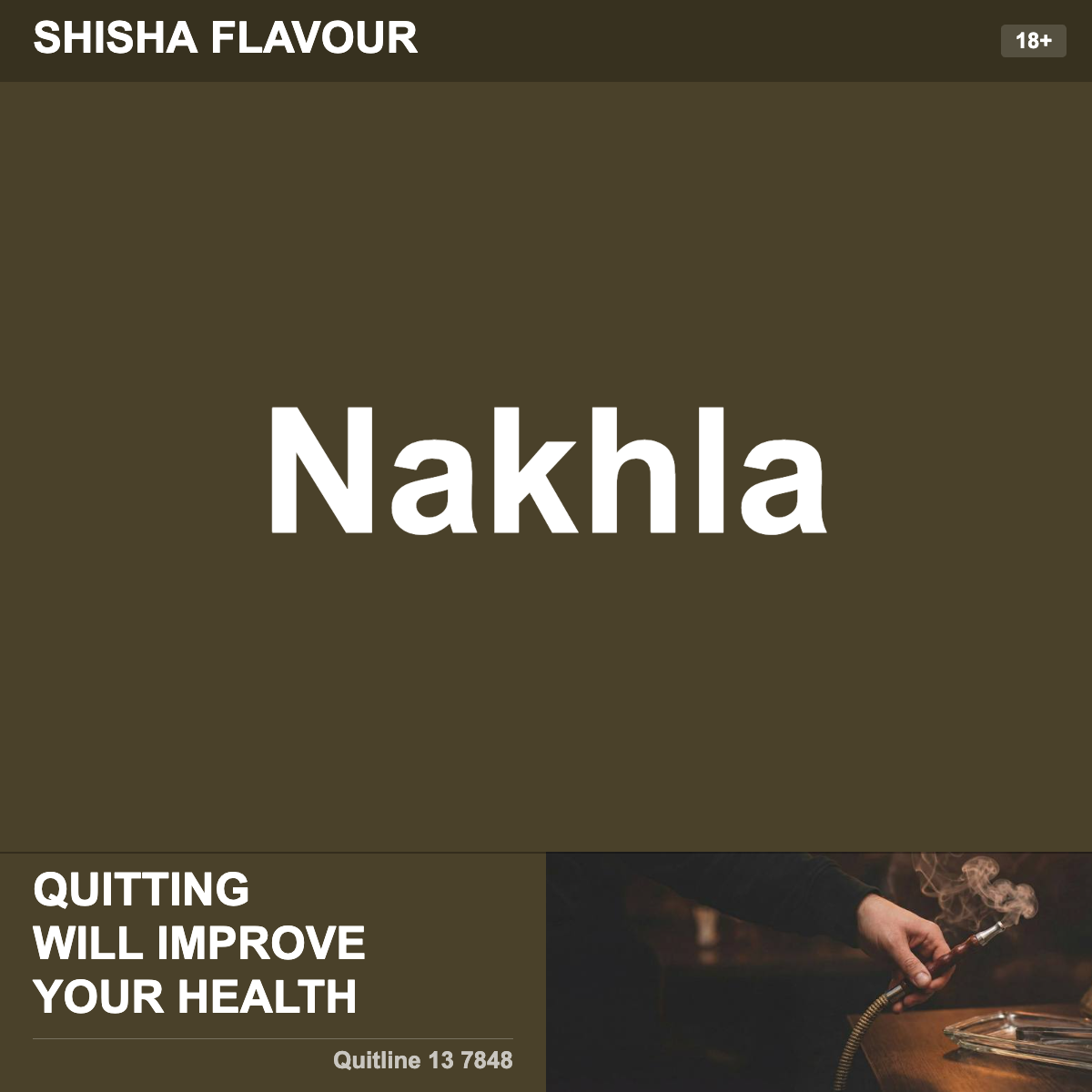 SHISHA FLAVOUR Nakhla Shisha Tobacco Flavour