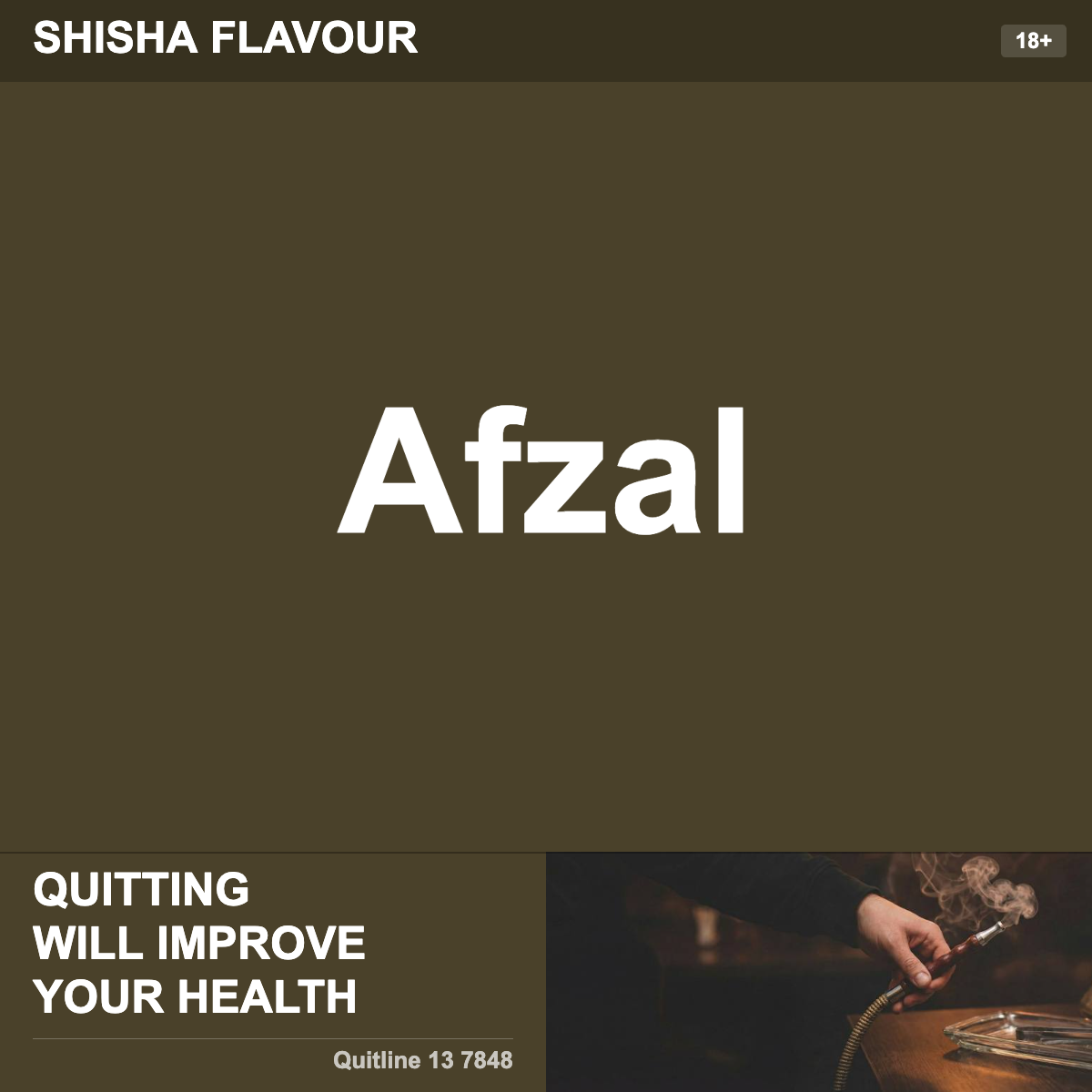 shisha tobacco australia Did you know smoking is just as dangerous as smoking cigarettes? At least 80 toxic chemicals have been found in shisha smoke. Some people think that the water in shisha filters Our take on the classic