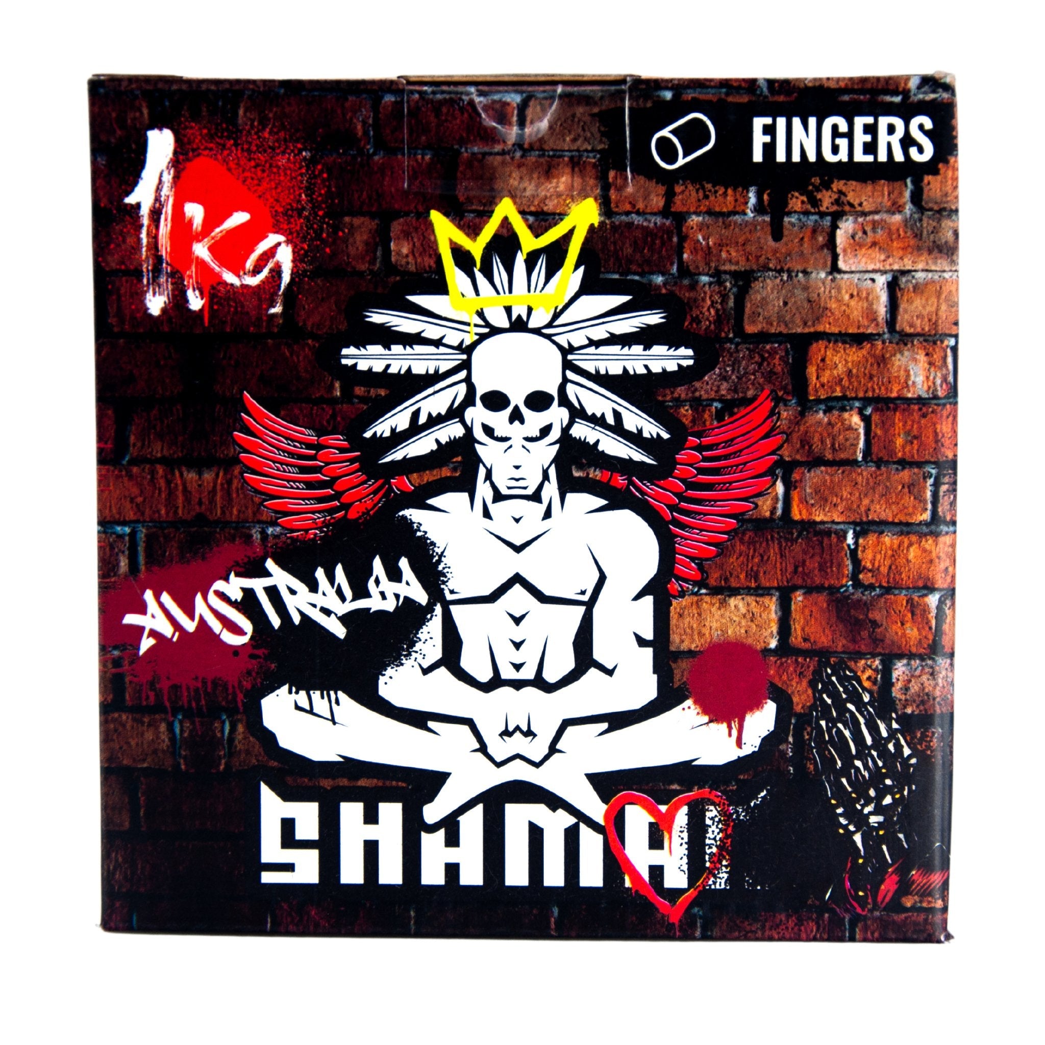 Shaman Fingers cylindrical coconut charcoal 1 kg box