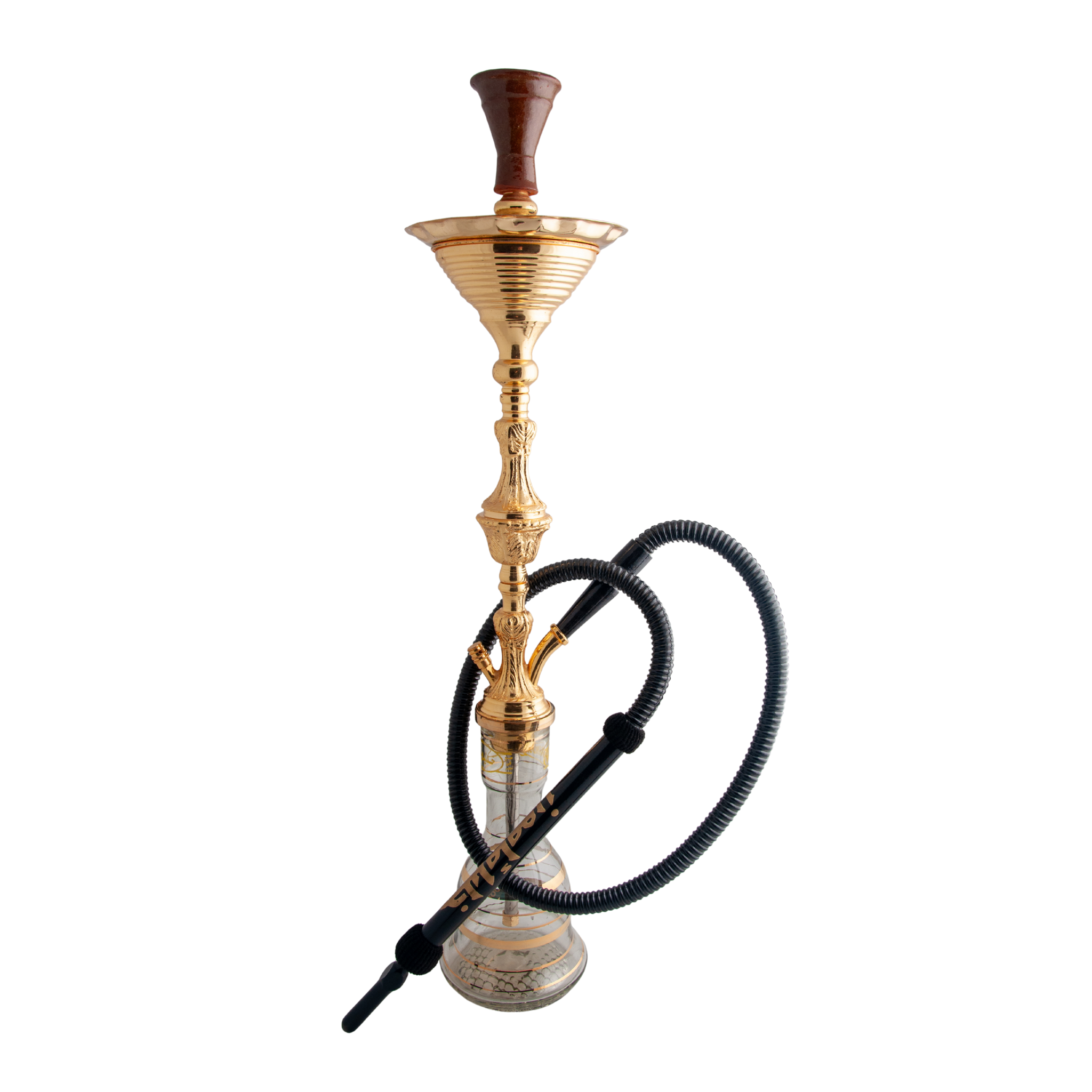 Khalil Mamoon Ice Turkey 2 Level Gold Shisha (Model 3293) — 80 cm 10