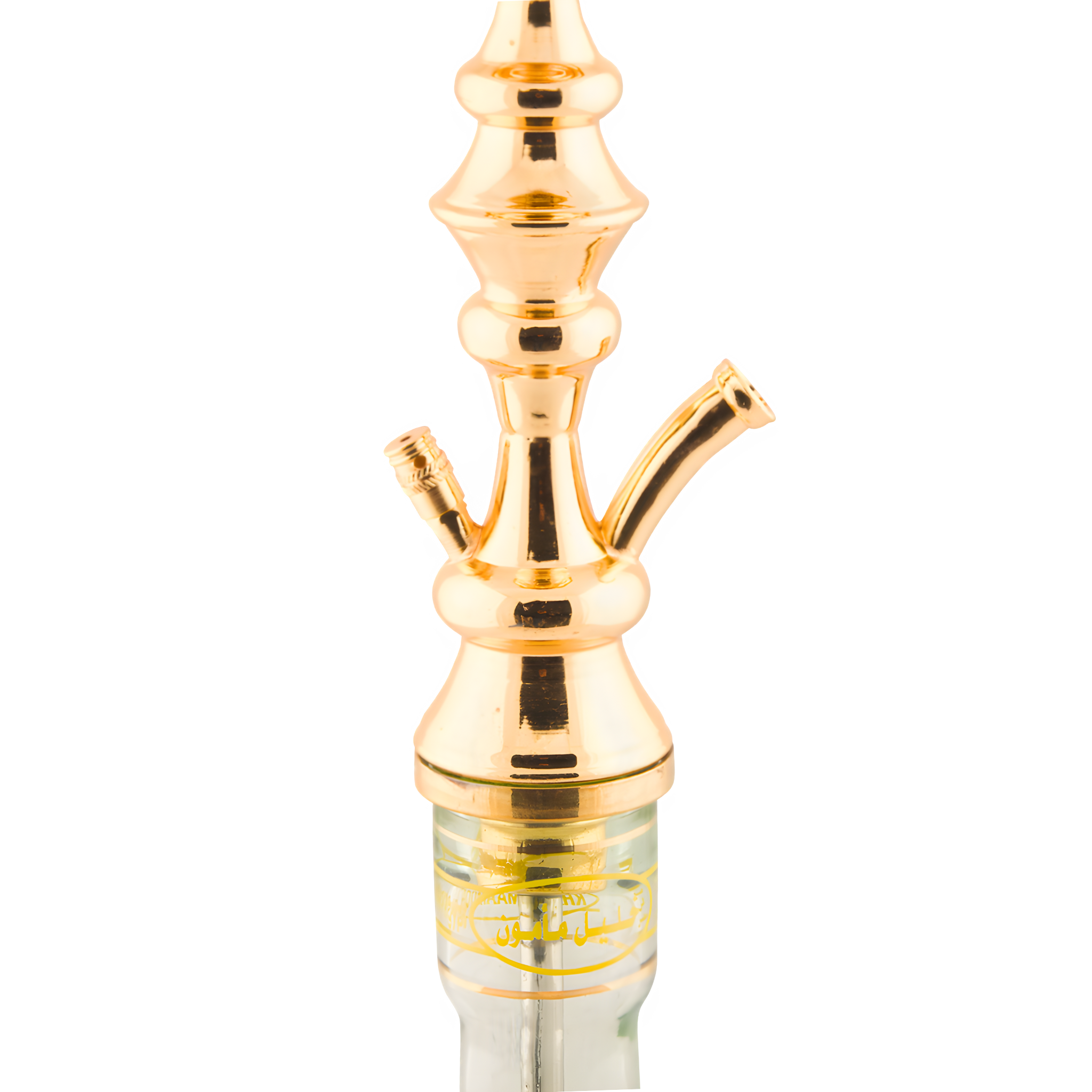 Khalil Mamoon Sherif 1 Level Gold Shisha (Model 1033) — 70 cm 10