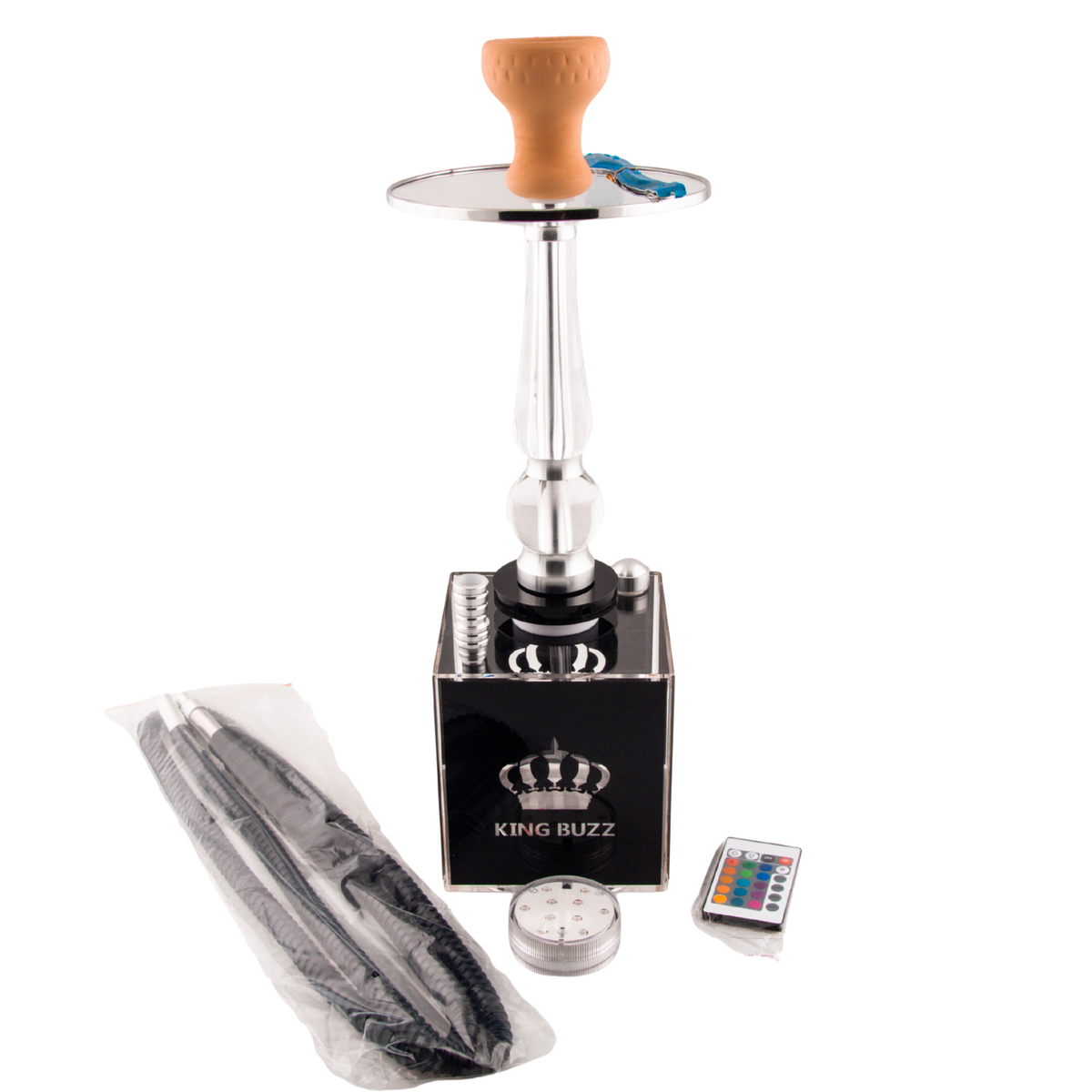 King Buzz Cube LED Shisha Kit 50 cm, Model 407, image 4 of 22