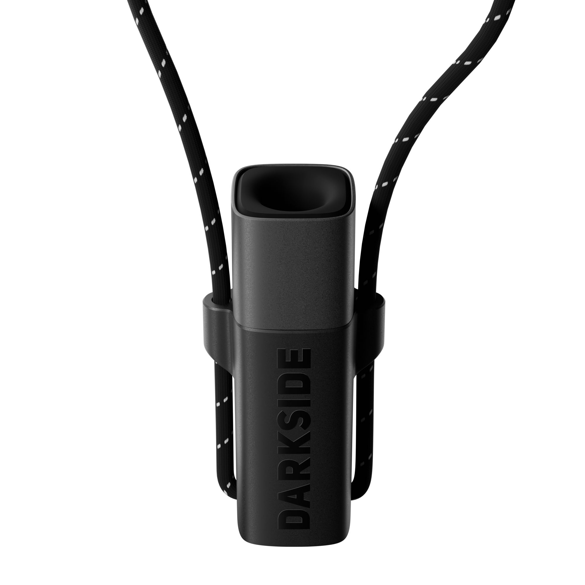 Darkside D-Stick Personal Mouthpiece (Grey) — Magnetic Case, Wearable Hygiene