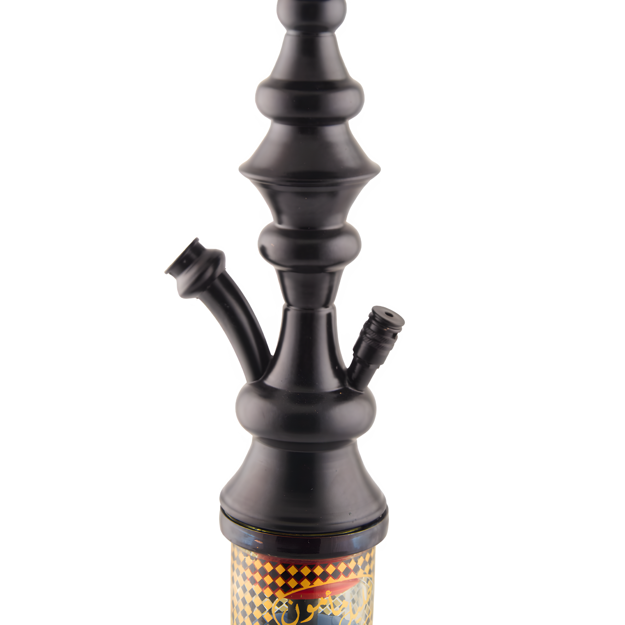 Khalil Mamoon Shareef Black 2-Level Hookah – 79 cm 12
