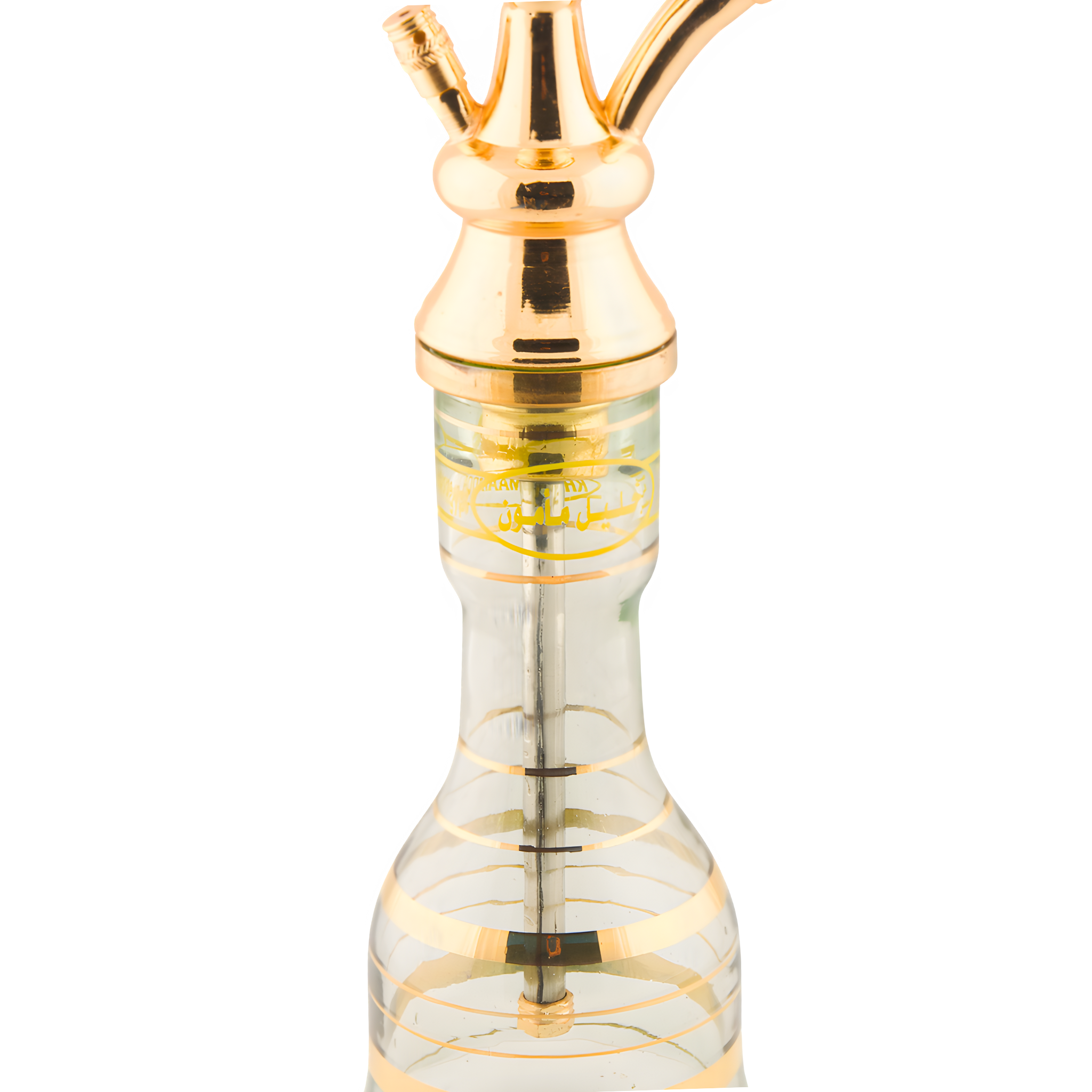 Khalil Mamoon Sherif 1 Level Gold Shisha (Model 1033) — 70 cm 13