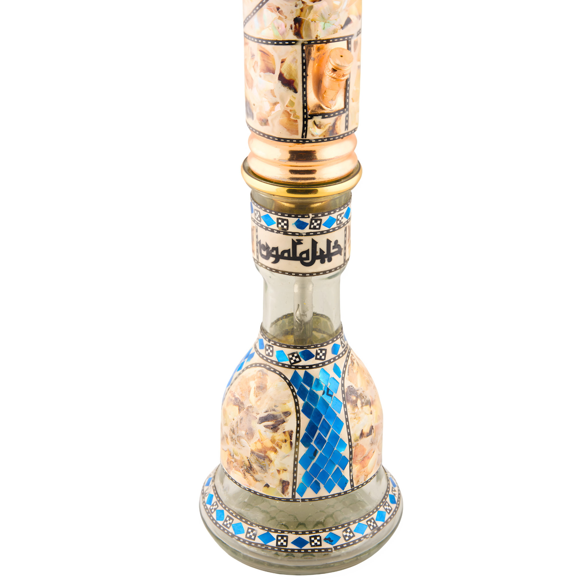 Khalil Mamoon Ice Dana Sadaf Shisha — 90 cm Ice Bucket 14