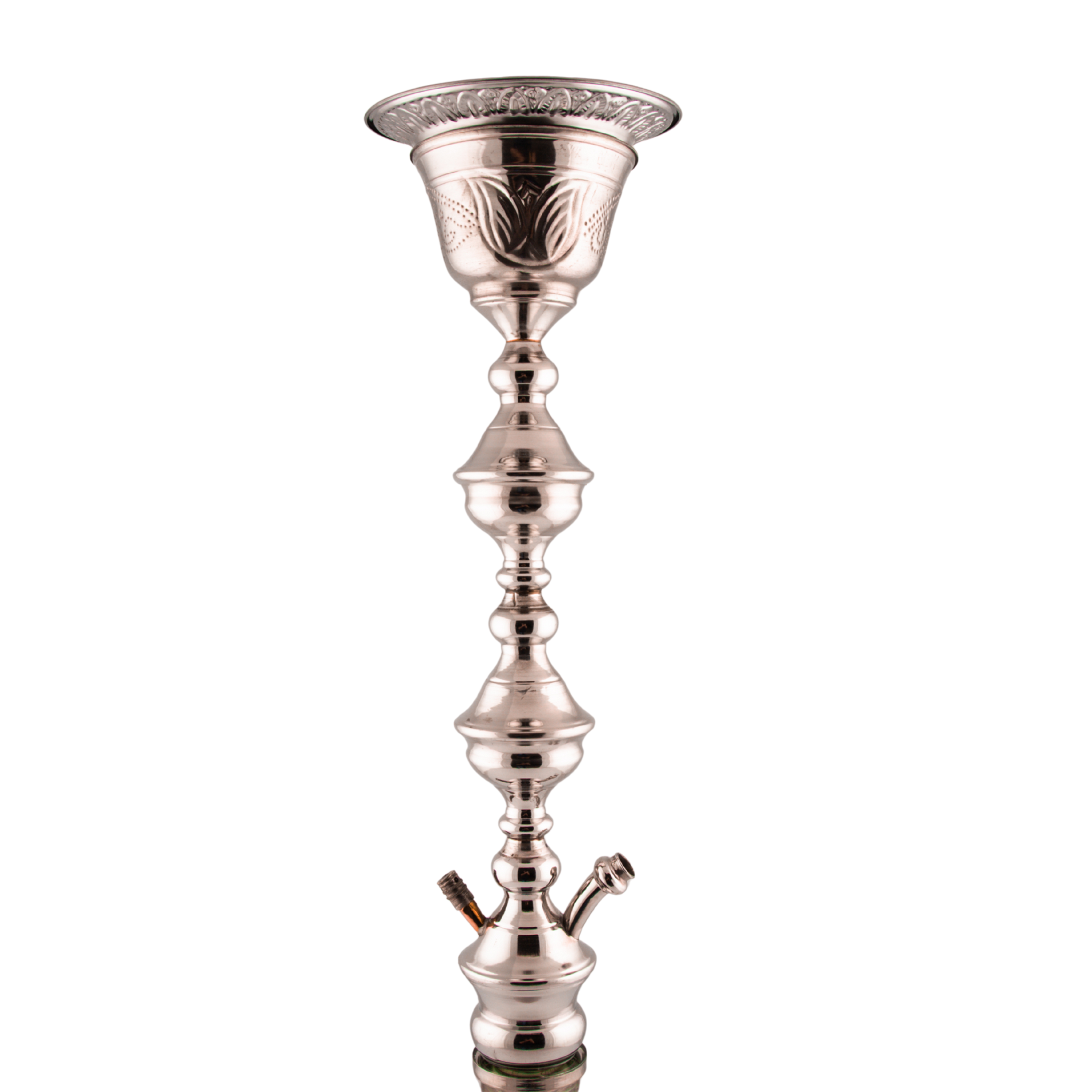 Khalil Mamoon 3479 Imperial Lotus – 100 cm Silver Stem, Classic Bell Base 16