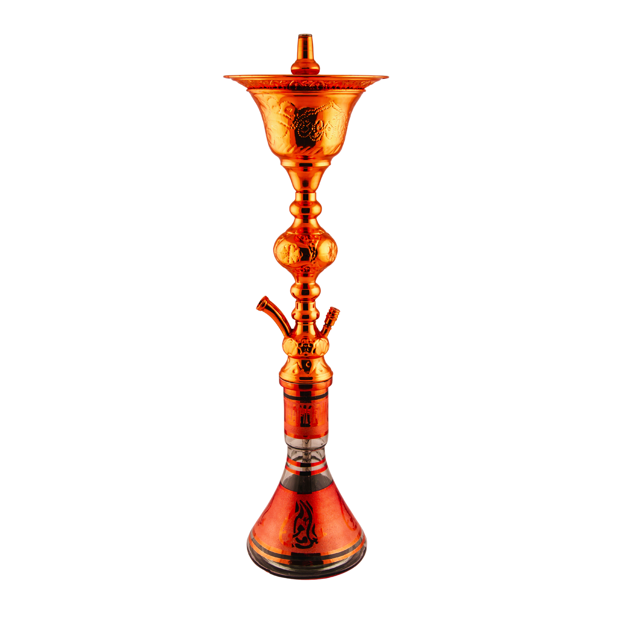 Khalil Mamoon Rose Ember Monarch 5124 – 72 cm, Engraved Crest Tray