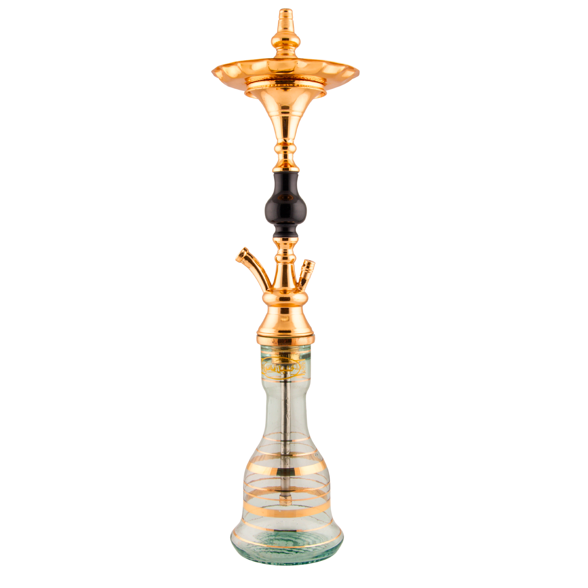 Khalil Mamoon Prince 1142 – 70 cm Gold Finish, Classic Bell Base