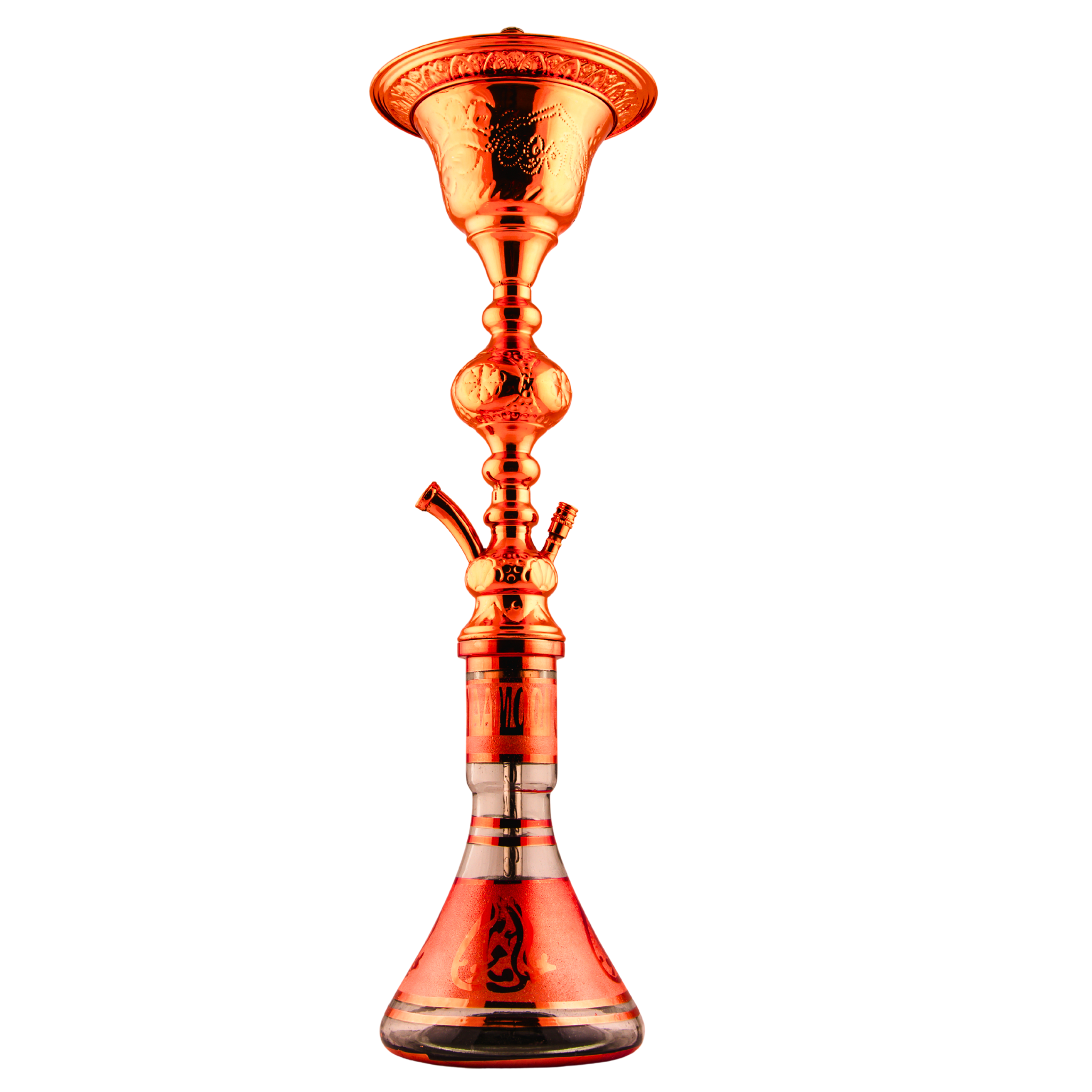 Khalil Mamoon Rose Ember Monarch 5124 – 72 cm, Engraved Crest Tray 3