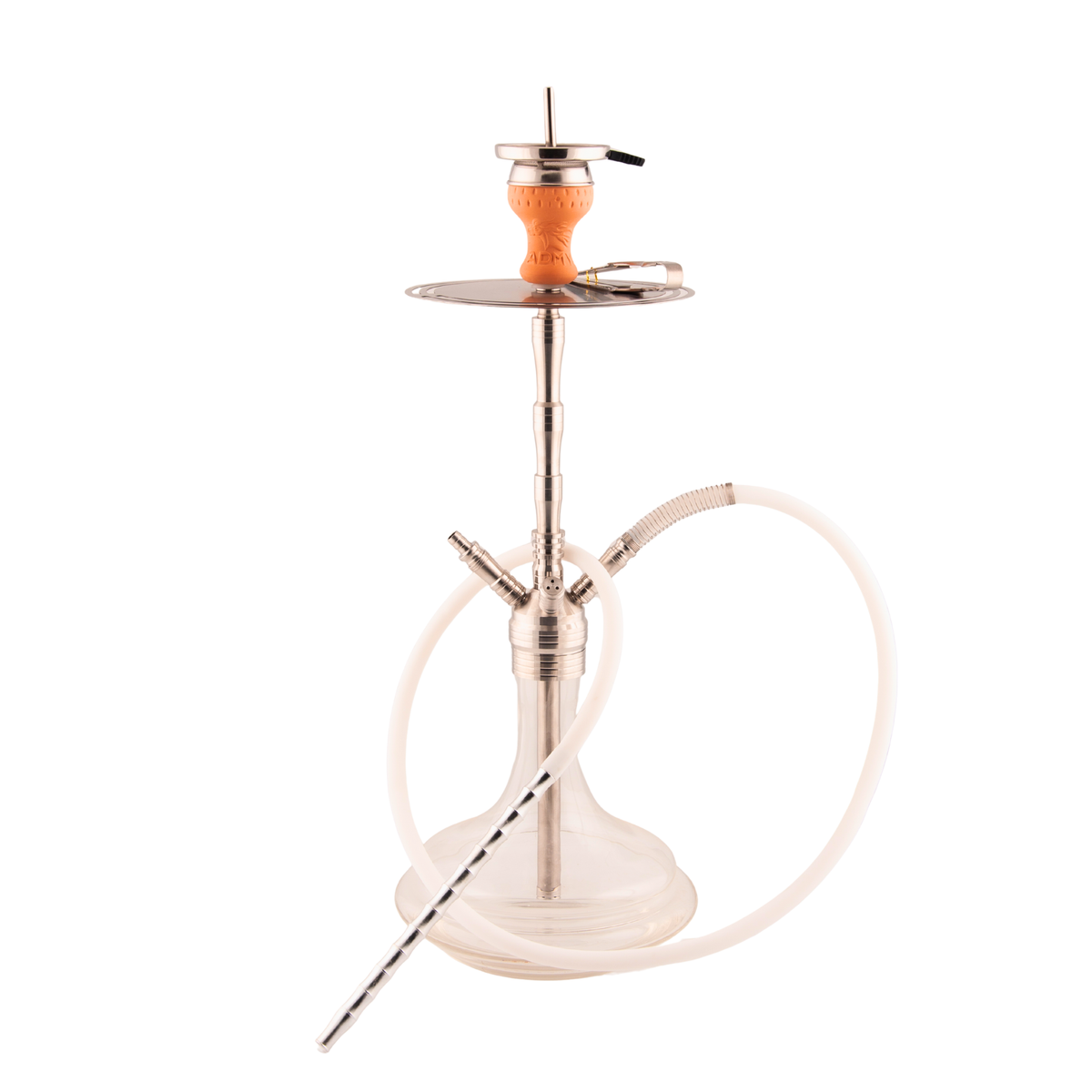 ADMY Multi-Hose Stainless Steel Shisha Pipe 74 cm, Model 355, image 9 of 29
