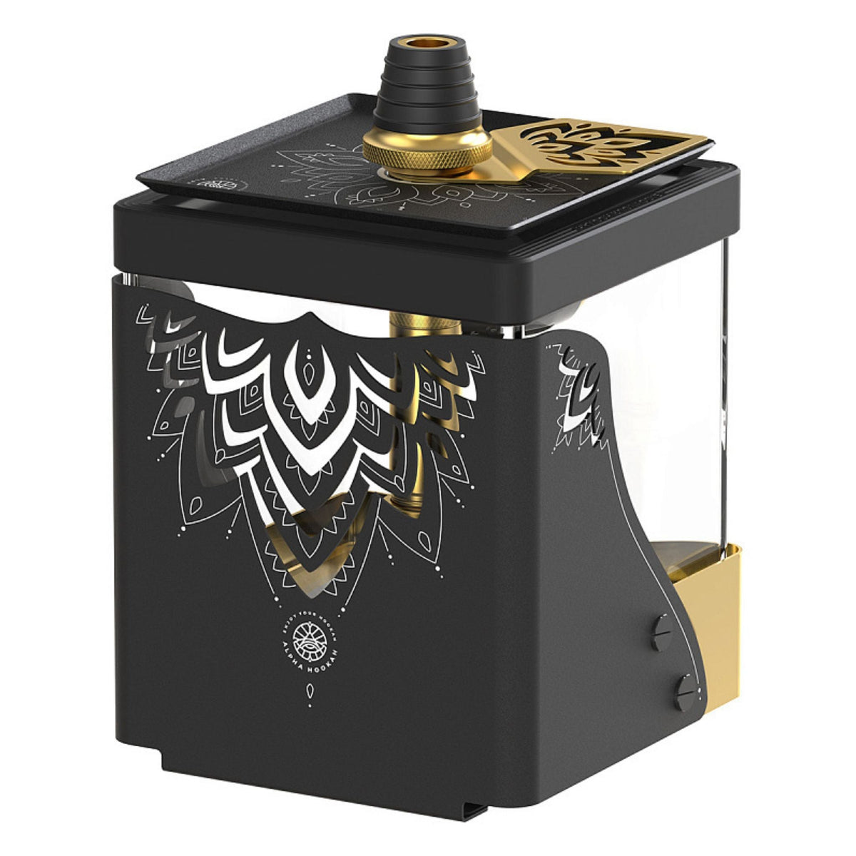 Alpha Hookah Smart Box EXZO Gold Shisha, image 2 of 5