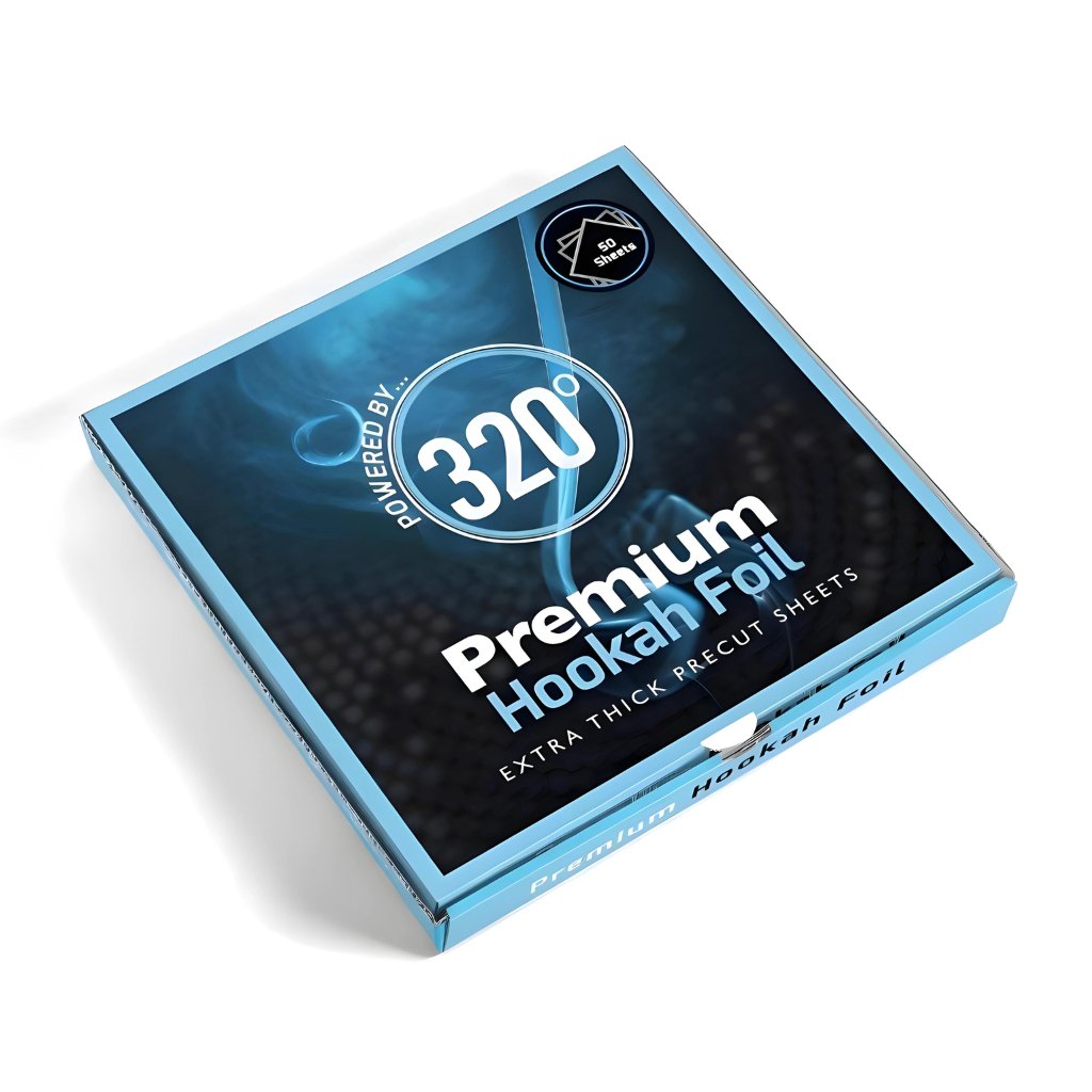 320° - 320° Heavy Duty Hookah/Shisha Foil Sheets (Pre-Cut), image 16 of 17