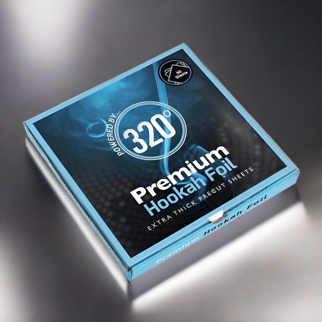 320° - 320° Heavy Duty Hookah/Shisha Foil Sheets (Pre-Cut), image 7 of 17