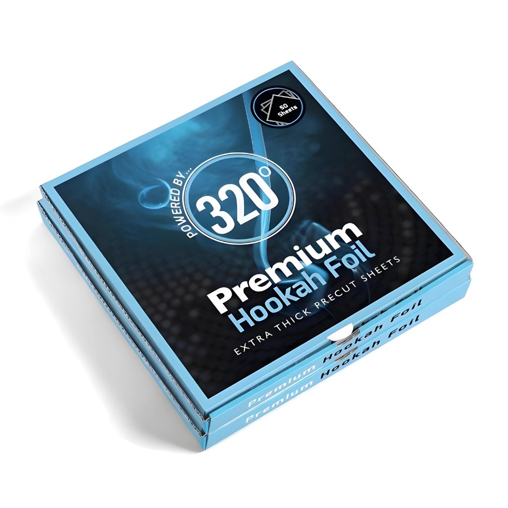 320° - 320° Heavy Duty Hookah/Shisha Foil Sheets (Pre-Cut), image 17 of 17