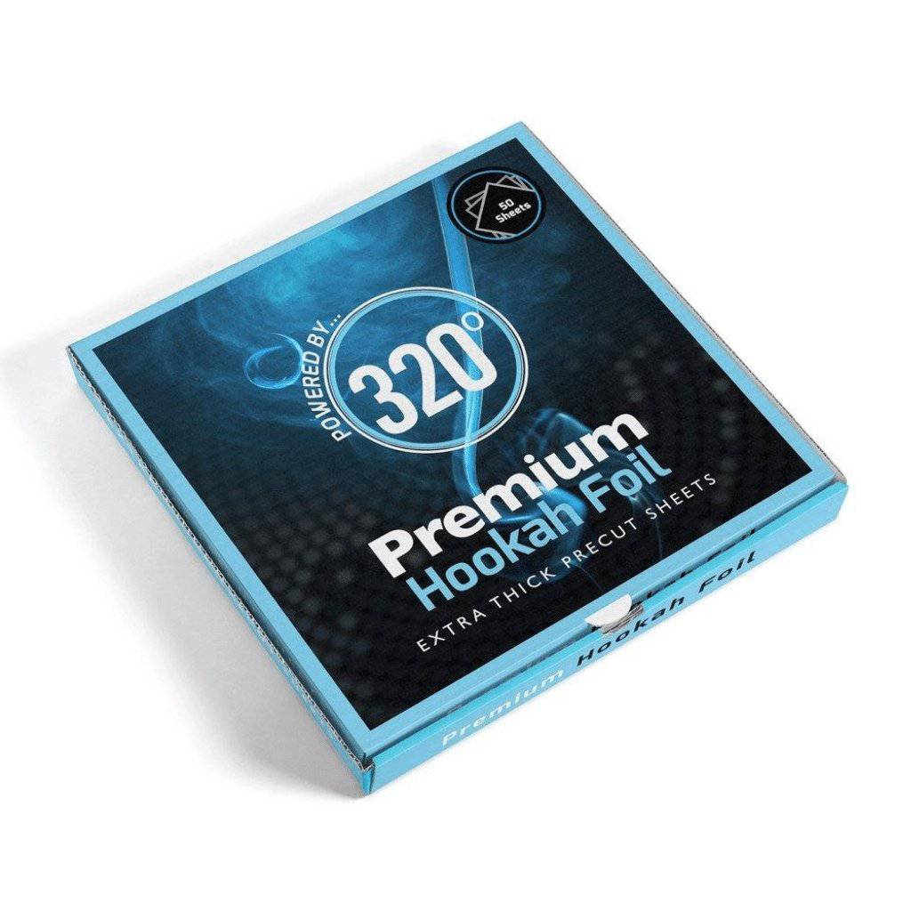 320° - 320° Pre-Cut Heavy Duty Hookah/Shisha Foil Sheets, image 13 of 17