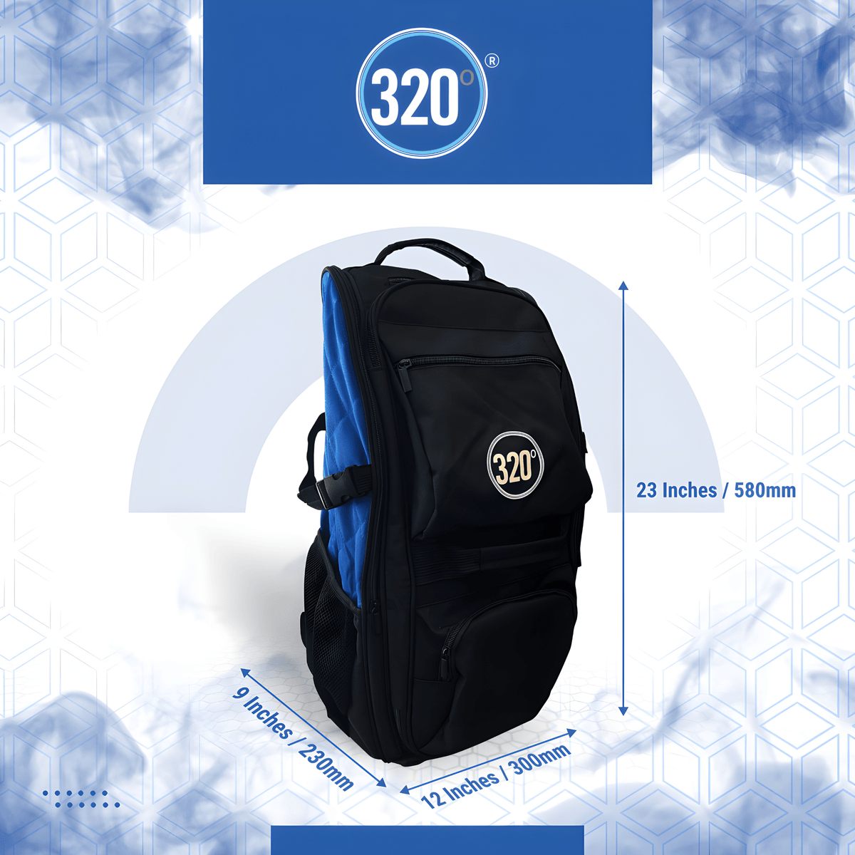 320° Hookah Travel Bag – Shisha Storage Backpack Bag, image 8 of 16