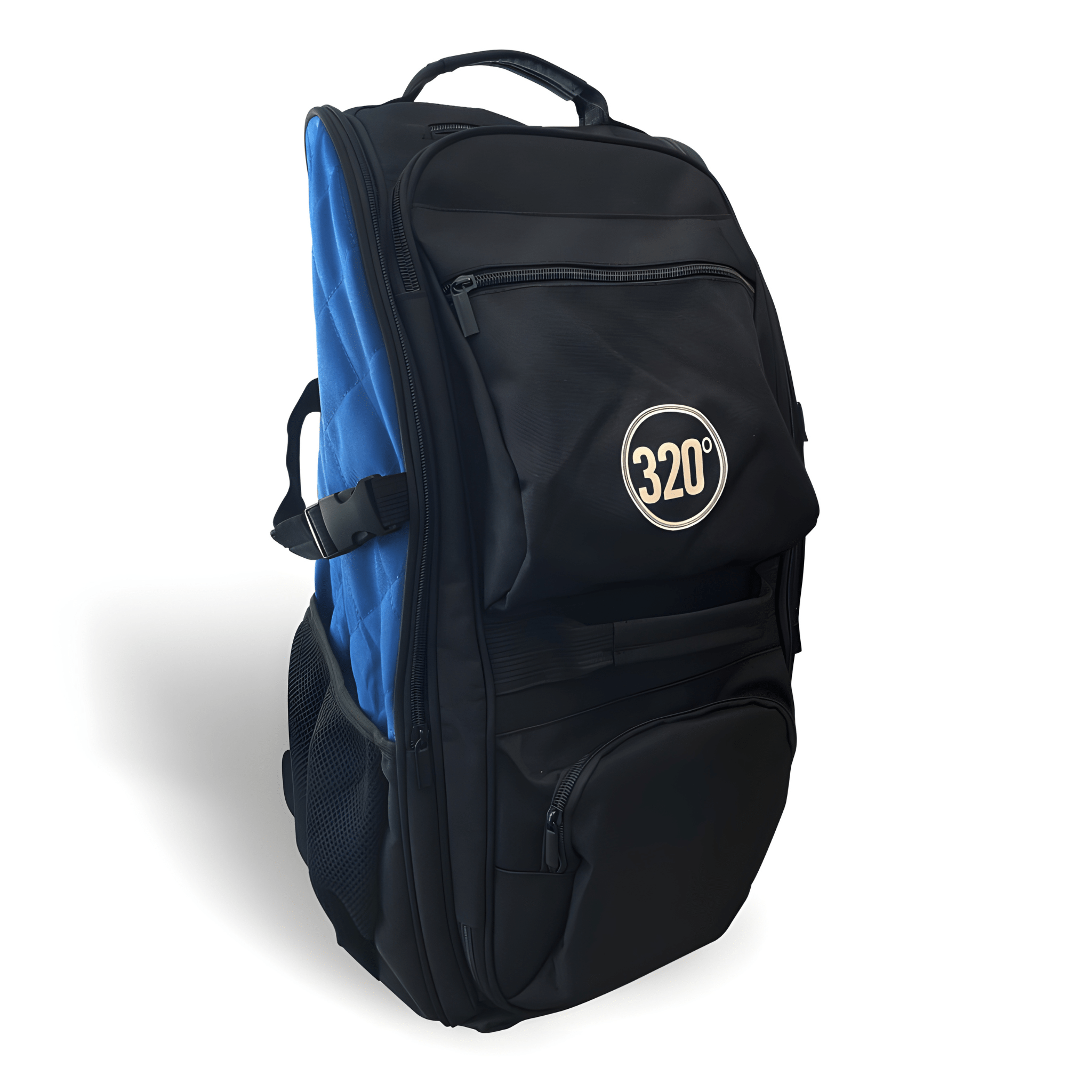 320° hookah travel backpack with multiple exterior pockets