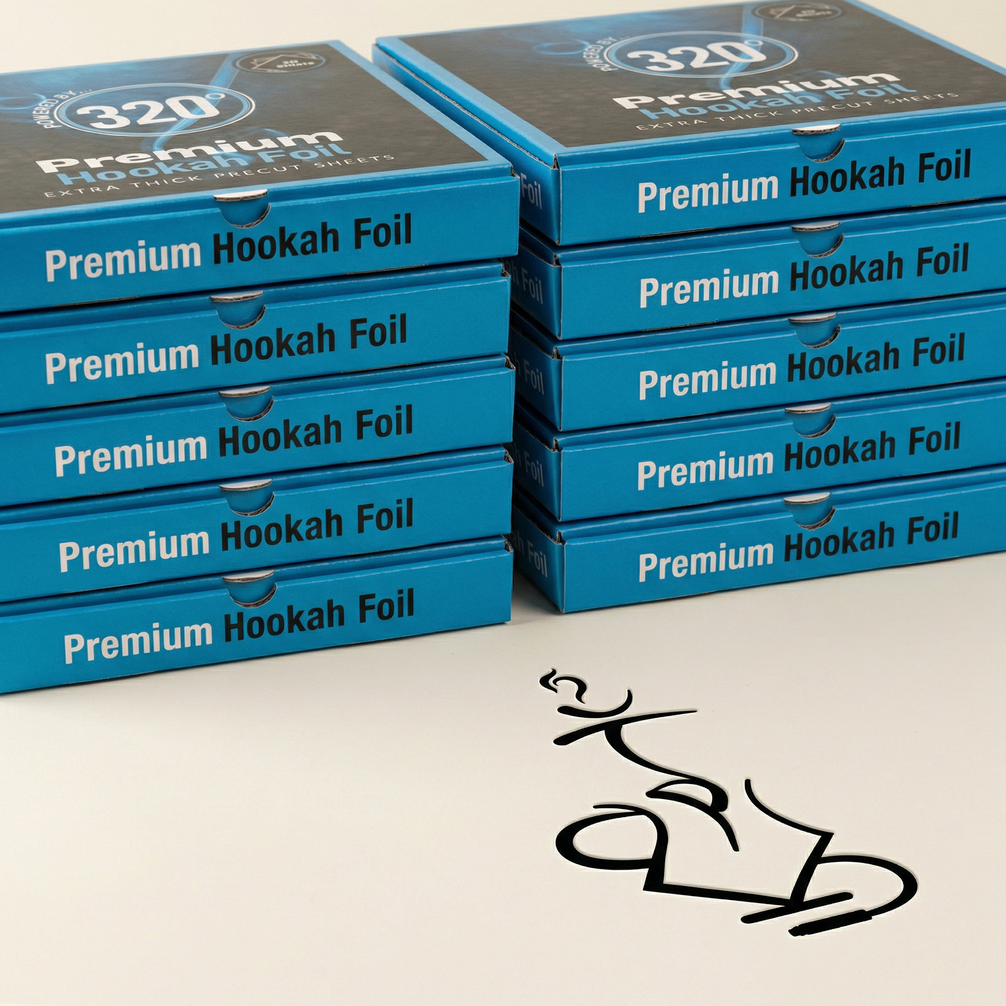 320° Pre-Cut Shisha Foil 50-Pack 5