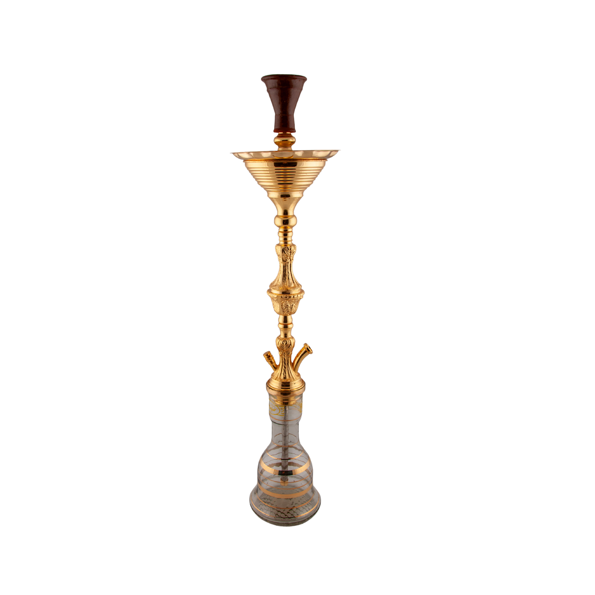 Khalil Mamoon Ice Turkey 2 Level Gold Shisha (Model 3293) — 80 cm 3