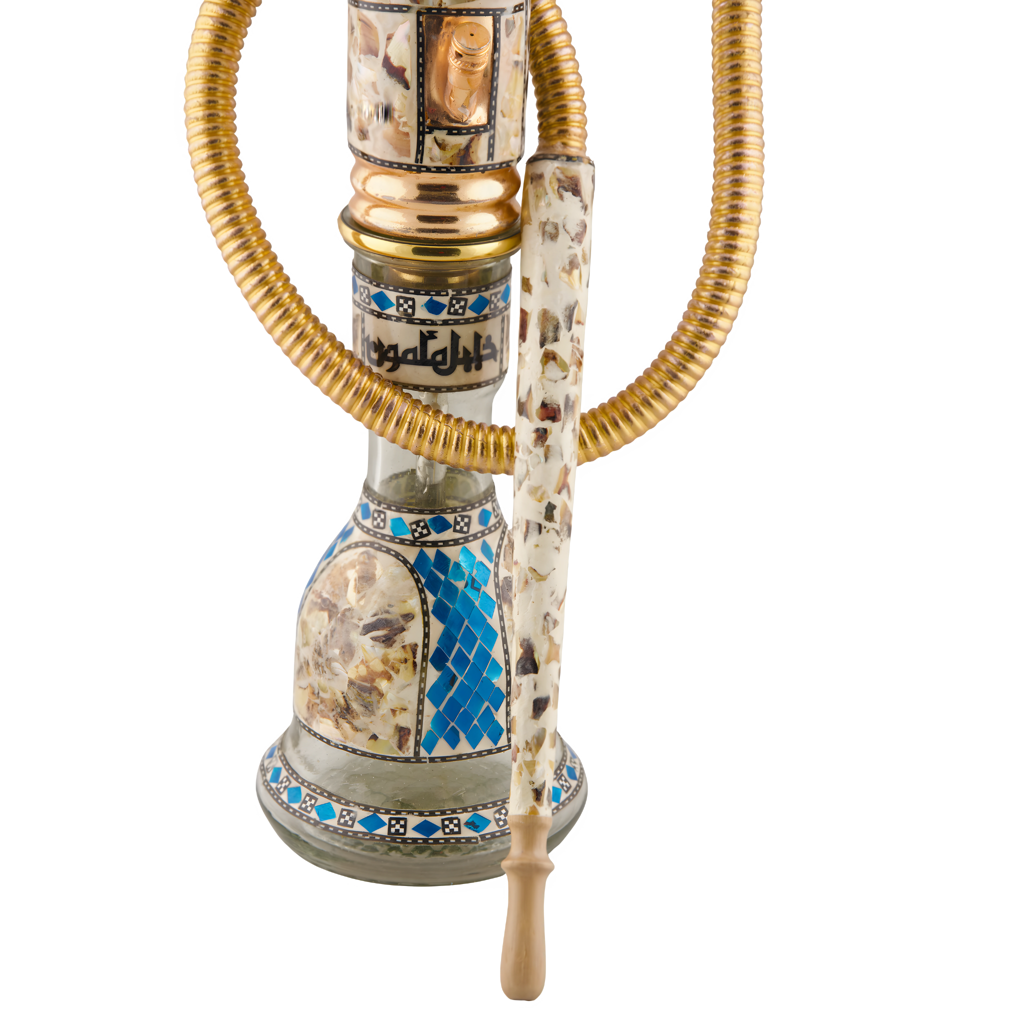 Khalil Mamoon Ice Dana Sadaf Shisha — 90 cm Ice Bucket 3