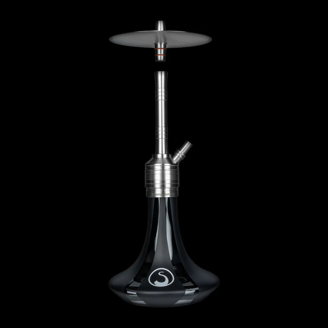 Steamulation Mini Gen II Black Matt German Shisha Pipe, image 7 of 12