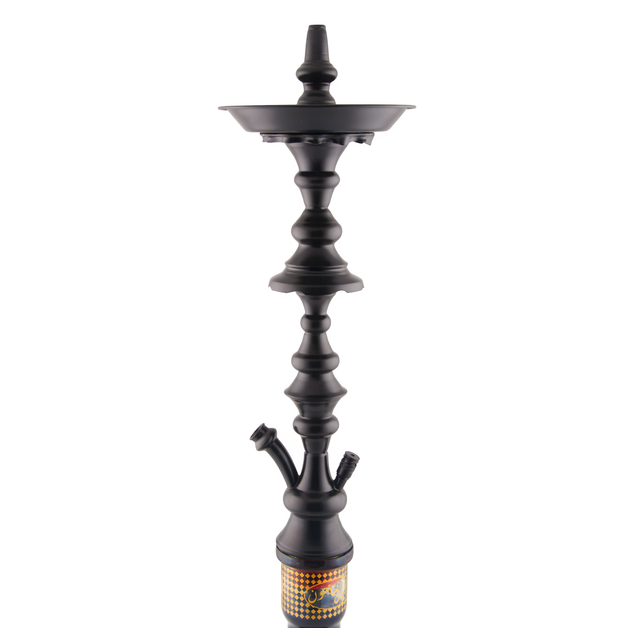 Khalil Mamoon Shareef Black 2-Level Hookah – 79 cm 4
