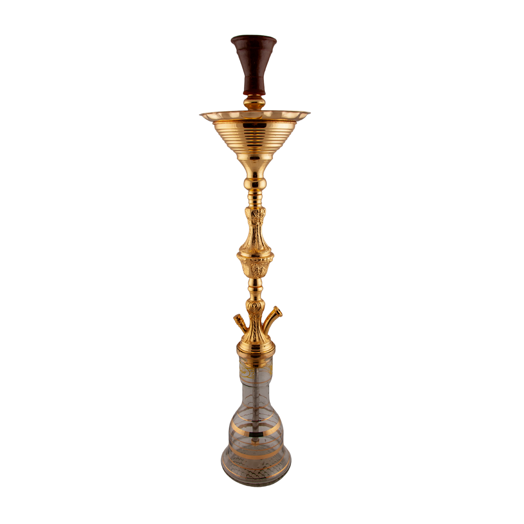 Khalil Mamoon Ice Turkey 2 Level Gold Shisha (Model 3293) — 80 cm 4