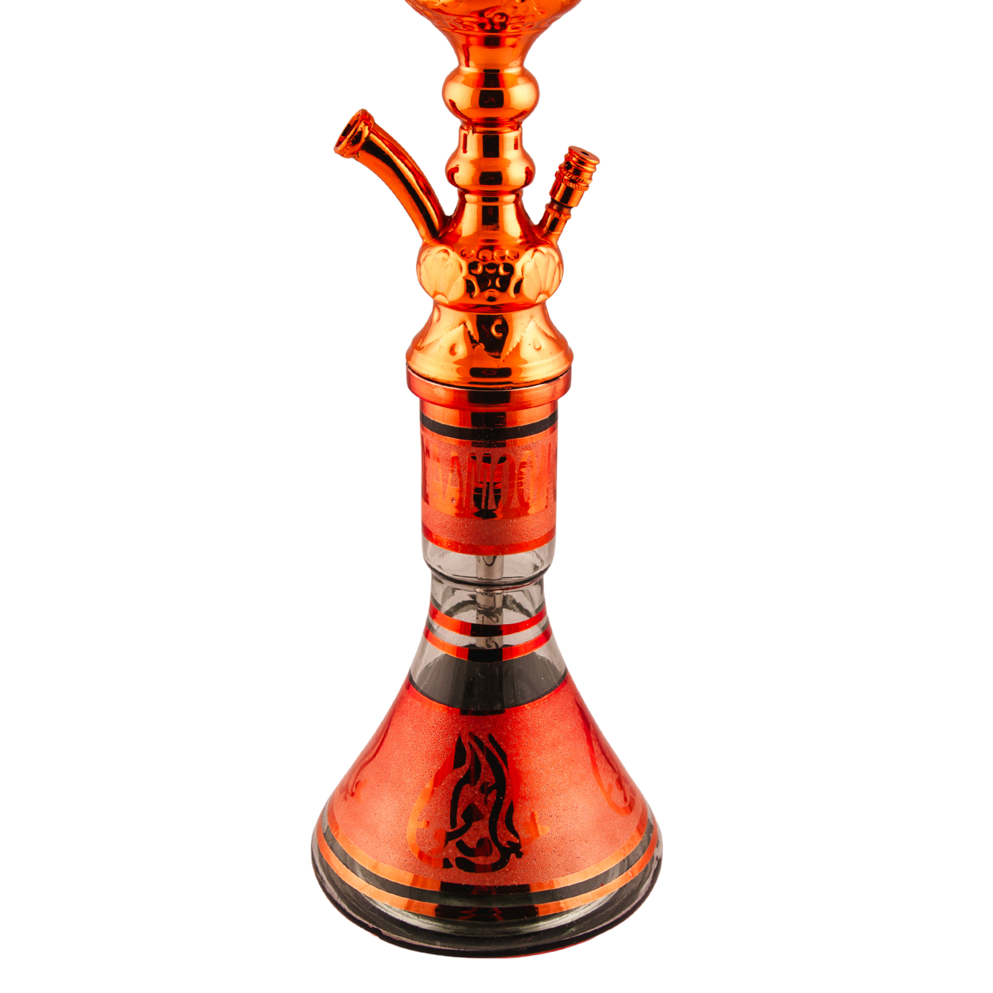 Khalil Mamoon Rose Ember Monarch 5124 – 72 cm, Engraved Crest Tray 5