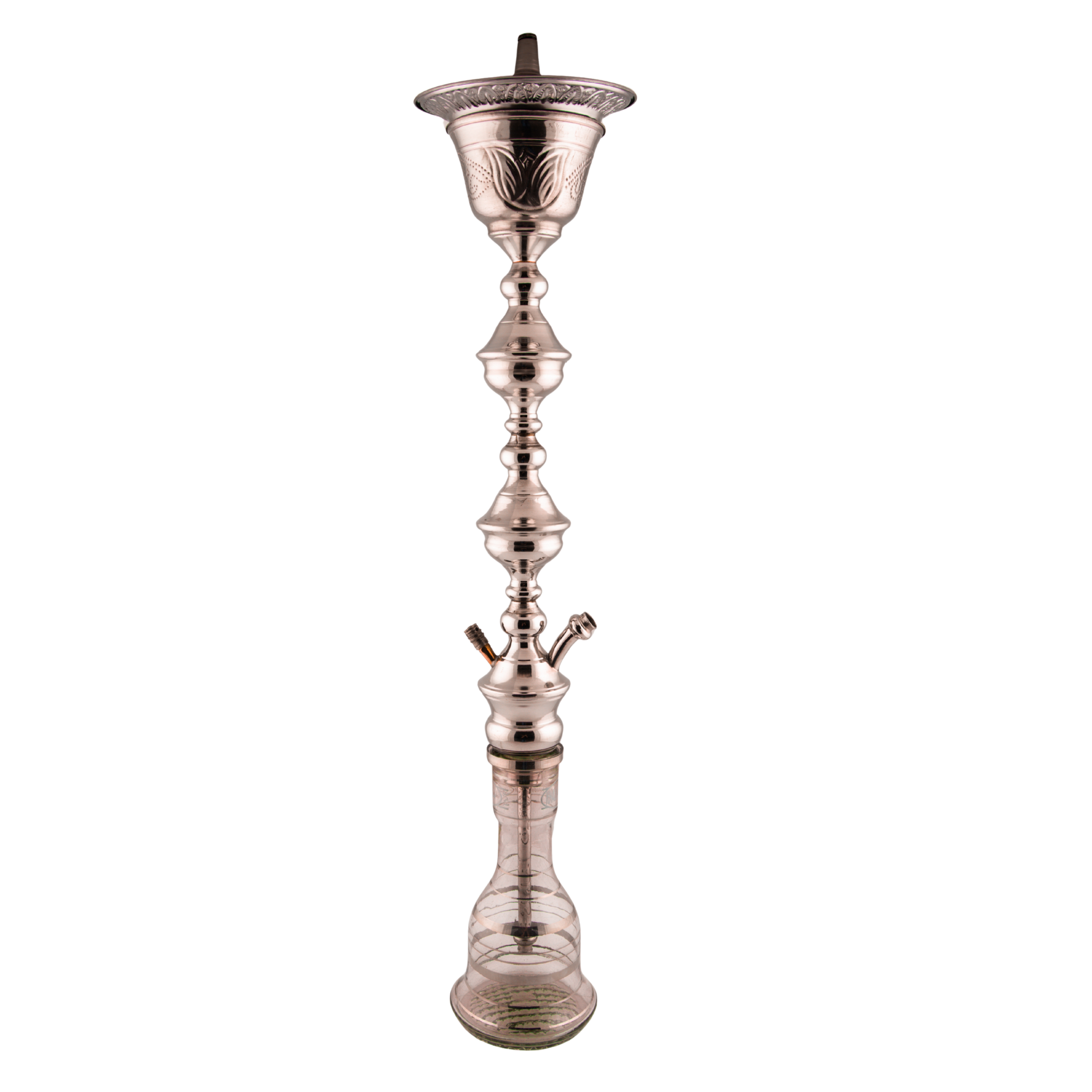Khalil Mamoon 3479 Imperial Lotus – 100 cm Silver Stem, Classic Bell Base 5