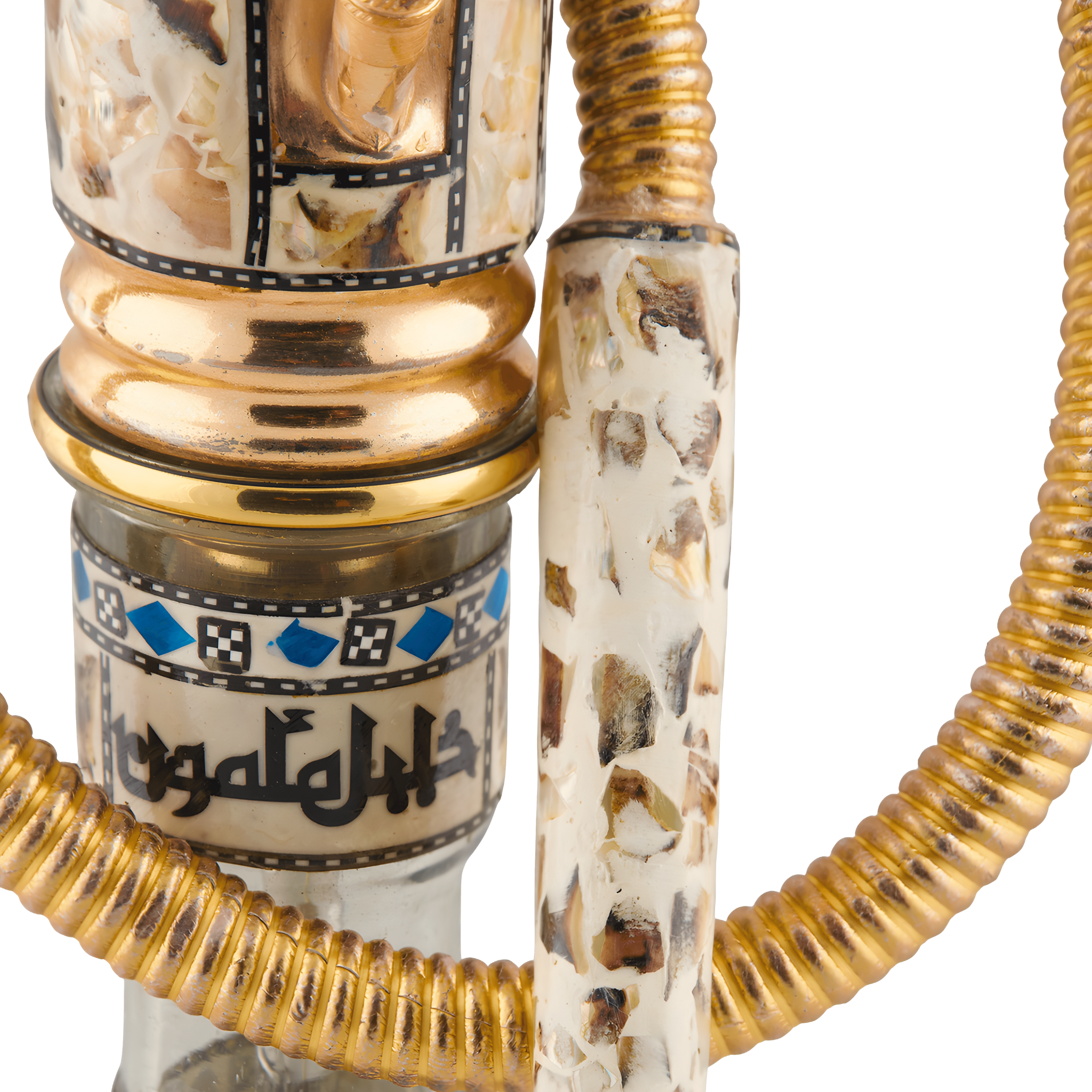 Khalil Mamoon Ice Dana Sadaf Shisha — 90 cm Ice Bucket 4