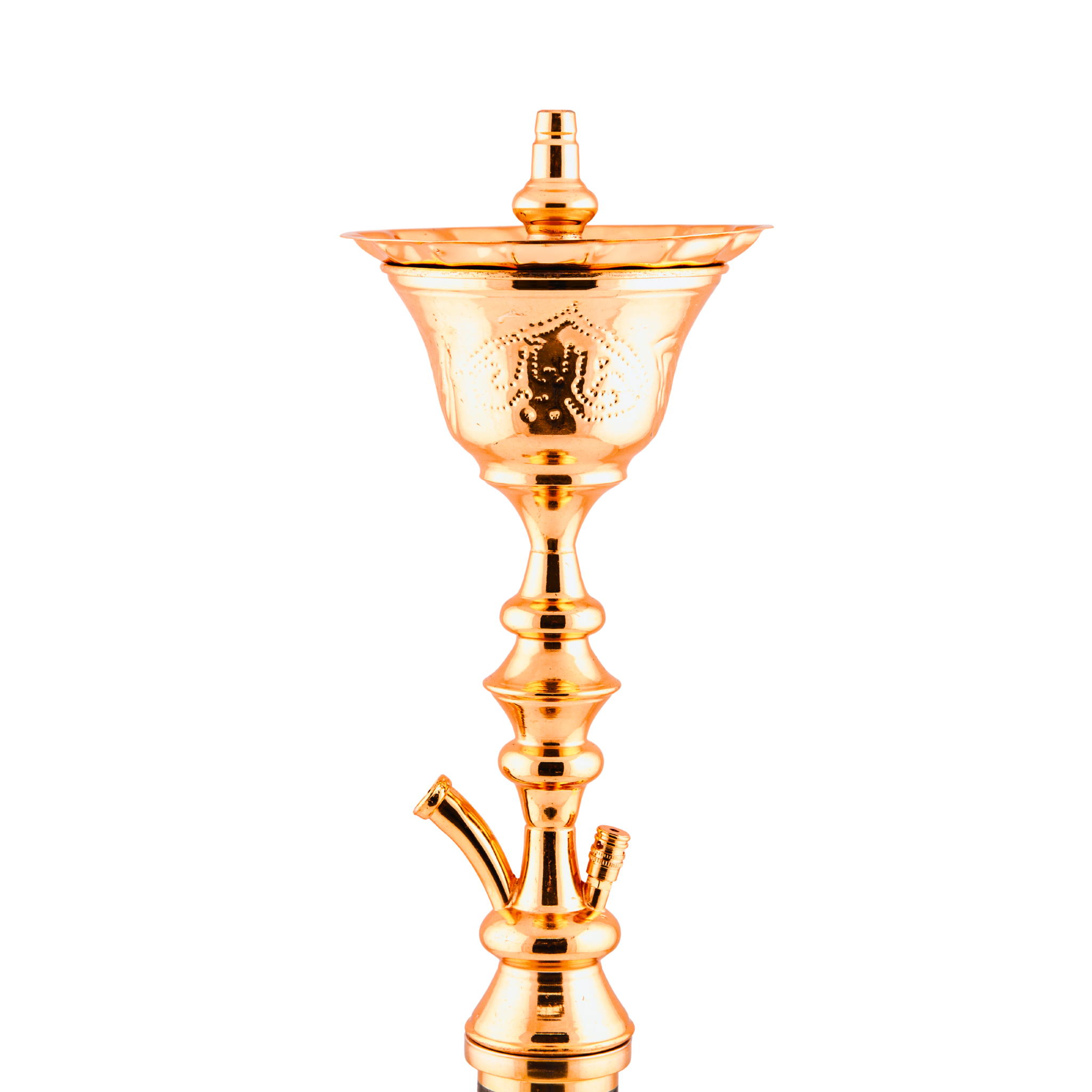 Khalil Mamoon 1287 Pharaoh Crest – ~70 cm, Egyptian Draw, Gold Lacquer 5