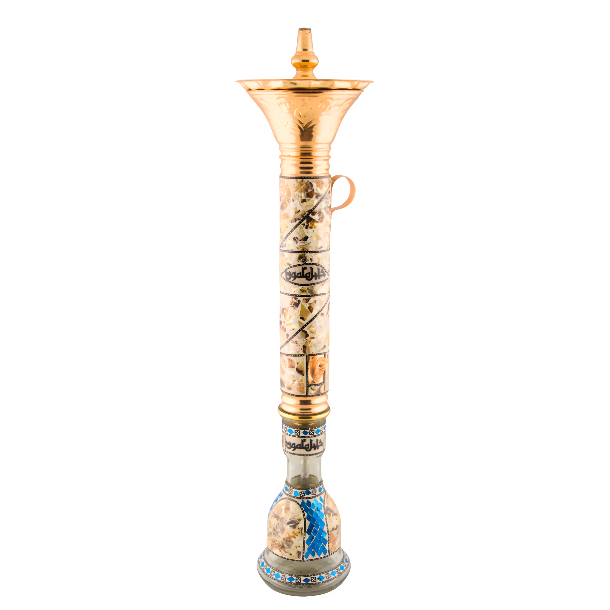 Khalil Mamoon Ice Dana Sadaf Shisha — 90 cm Ice Bucket 6