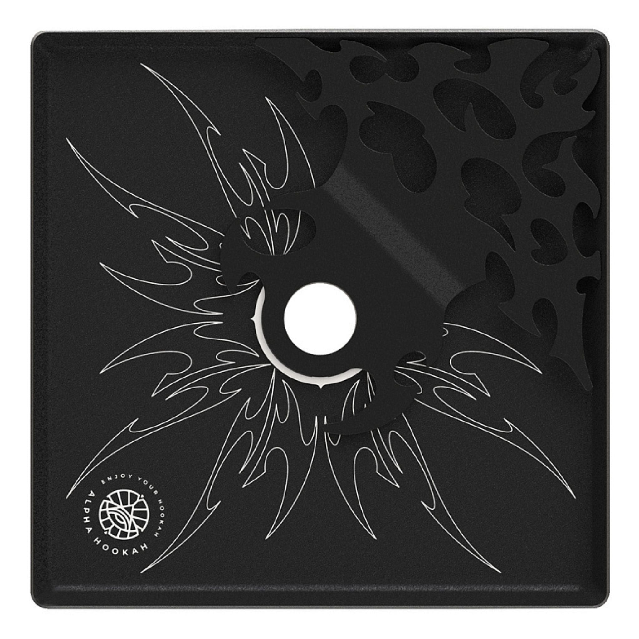 Alpha Hookah Smart Box EXZO - Tribal Black 6