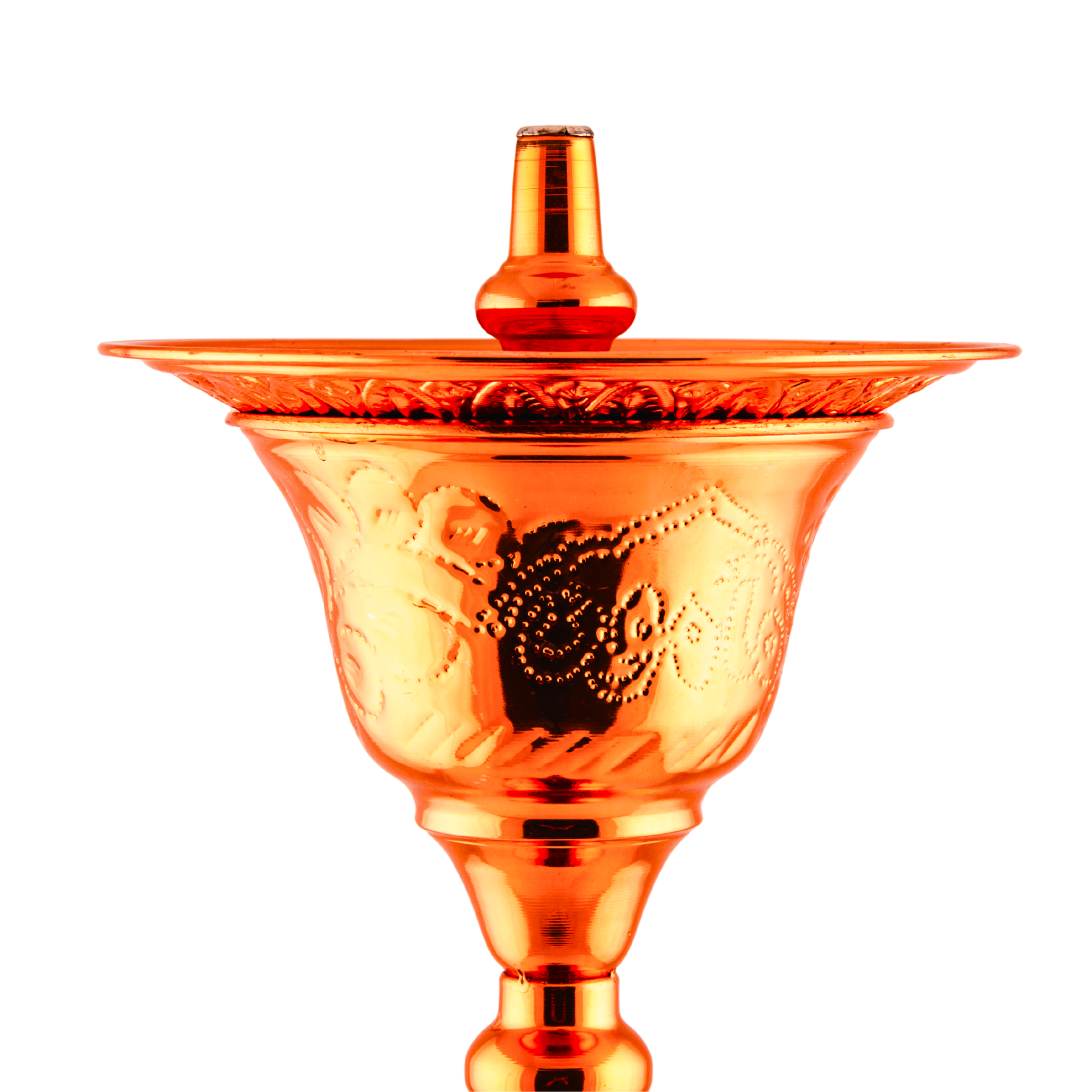 Khalil Mamoon Rose Ember Monarch 5124 – 72 cm, Engraved Crest Tray 7