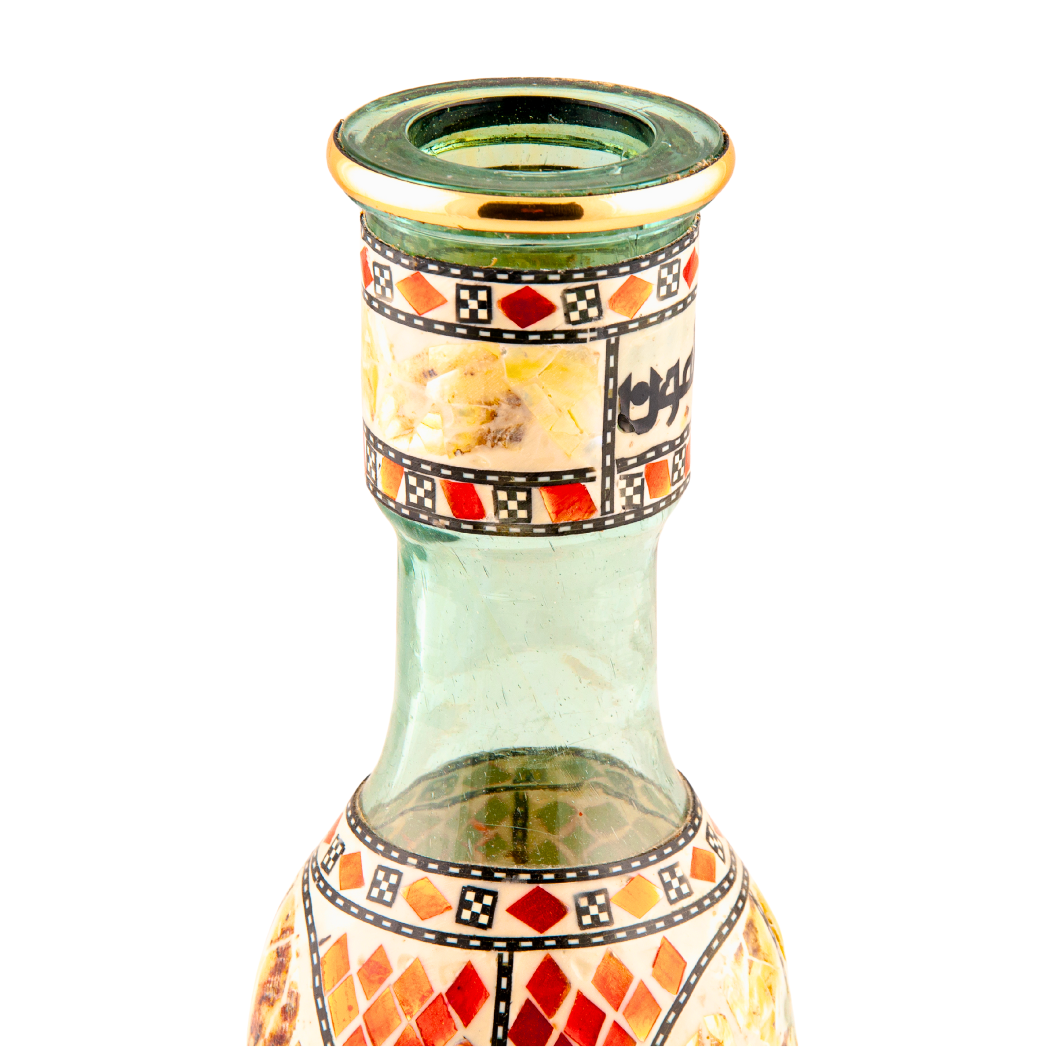 Khalil Mamoon Large Sadaf 30cm Base – Hand-Worked Shell Inlay, 45 mm Neck 9