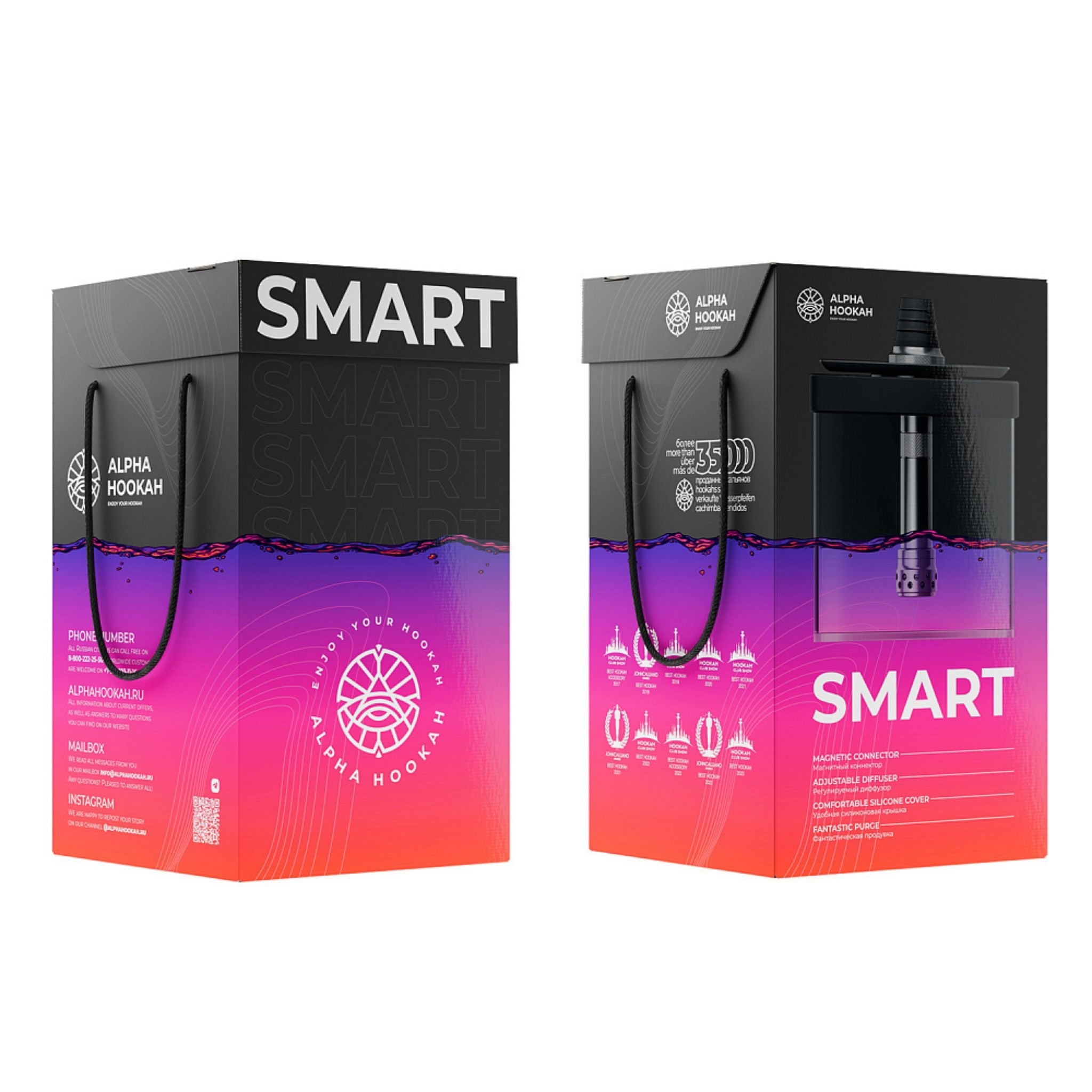Alpha Hookah Smart Box - EXZO 6