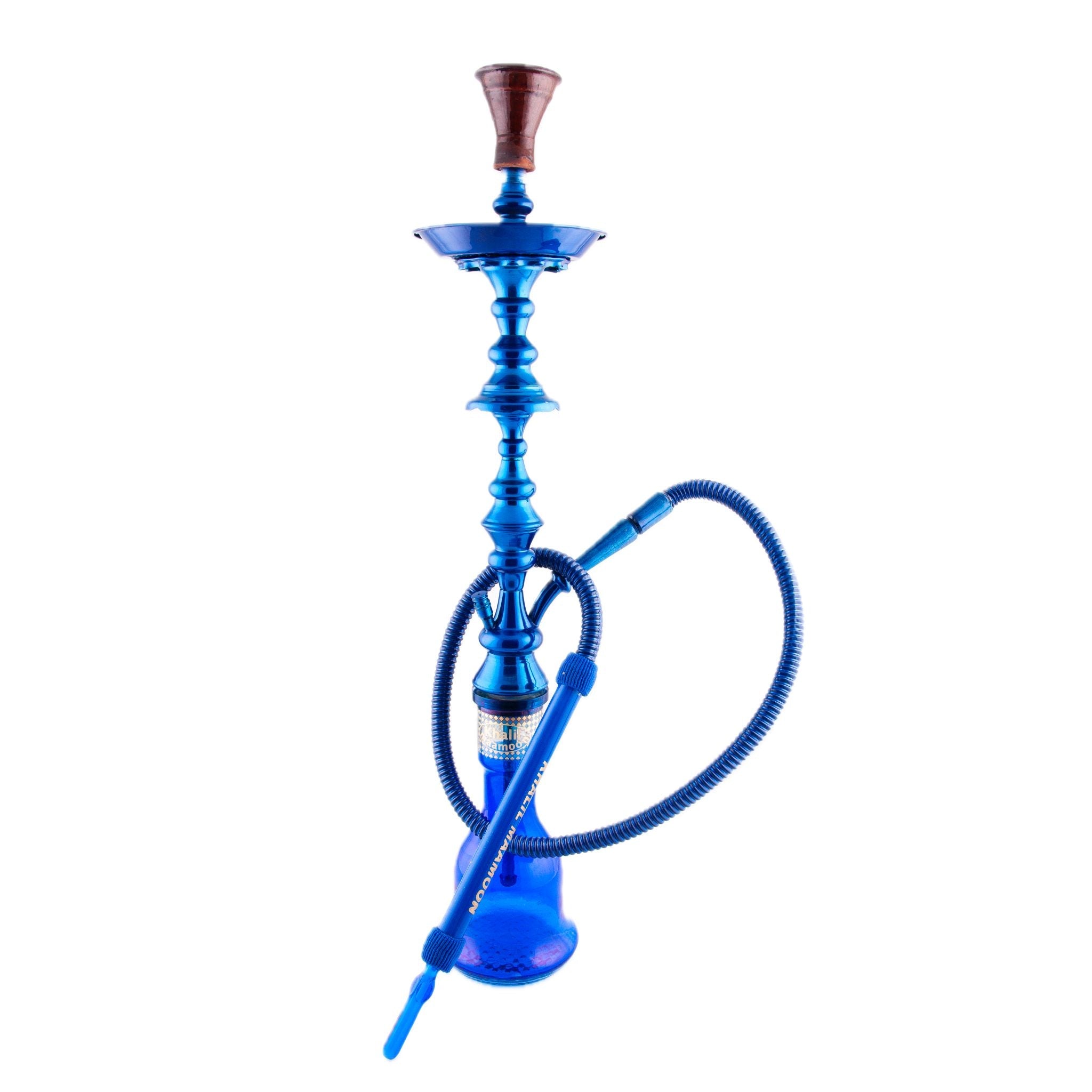 Khalil Mamoon Shareef Blue 7703 79cm Hookah 13