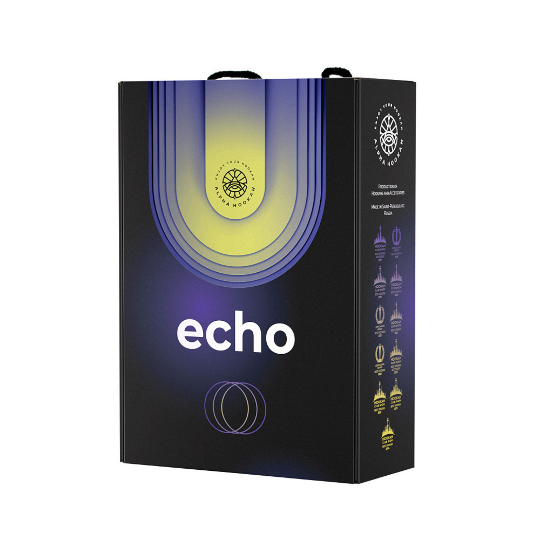 Alpha Hookah Echo - Gold Noir 7