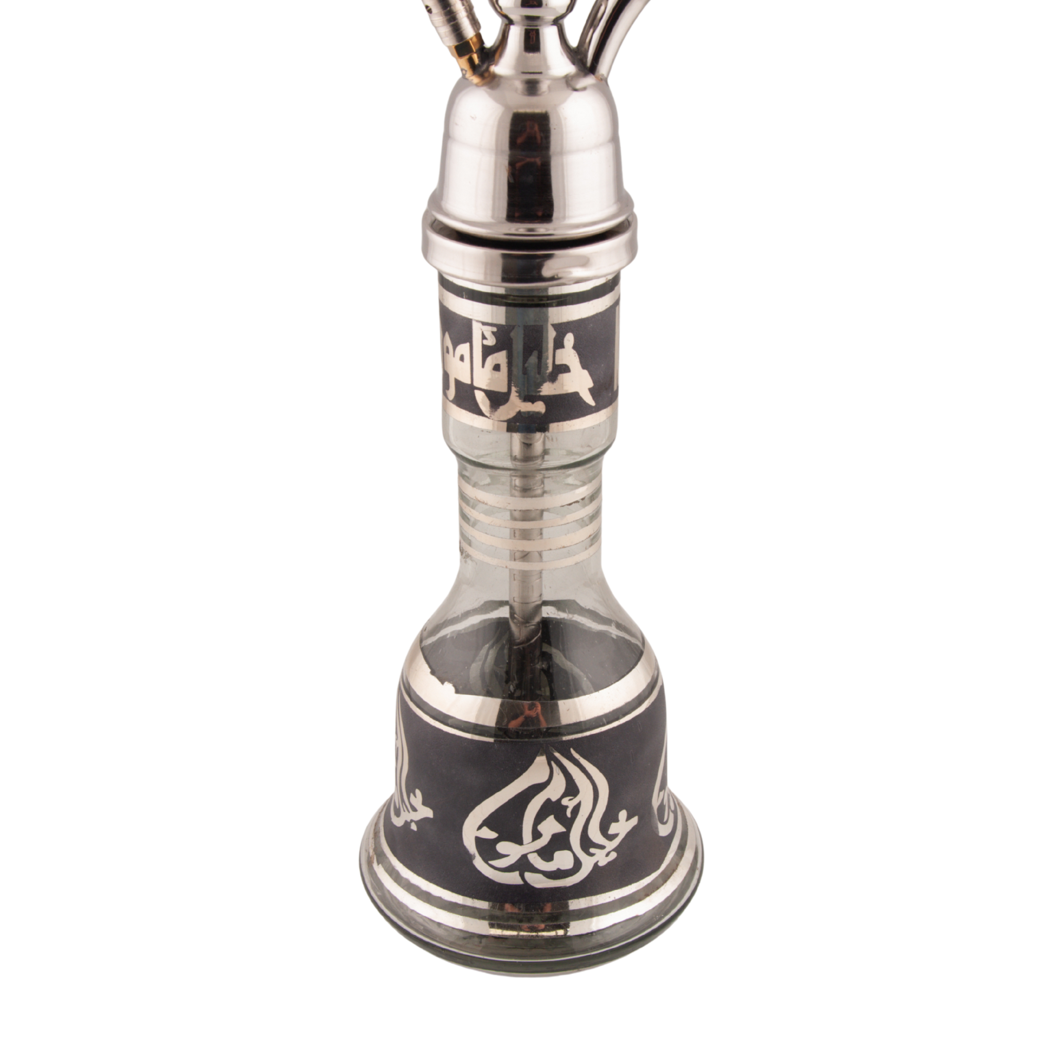Khalil Mamoon Omda 1141 – 70 cm, Polished Steel Stem, Classic Bell Base 8
