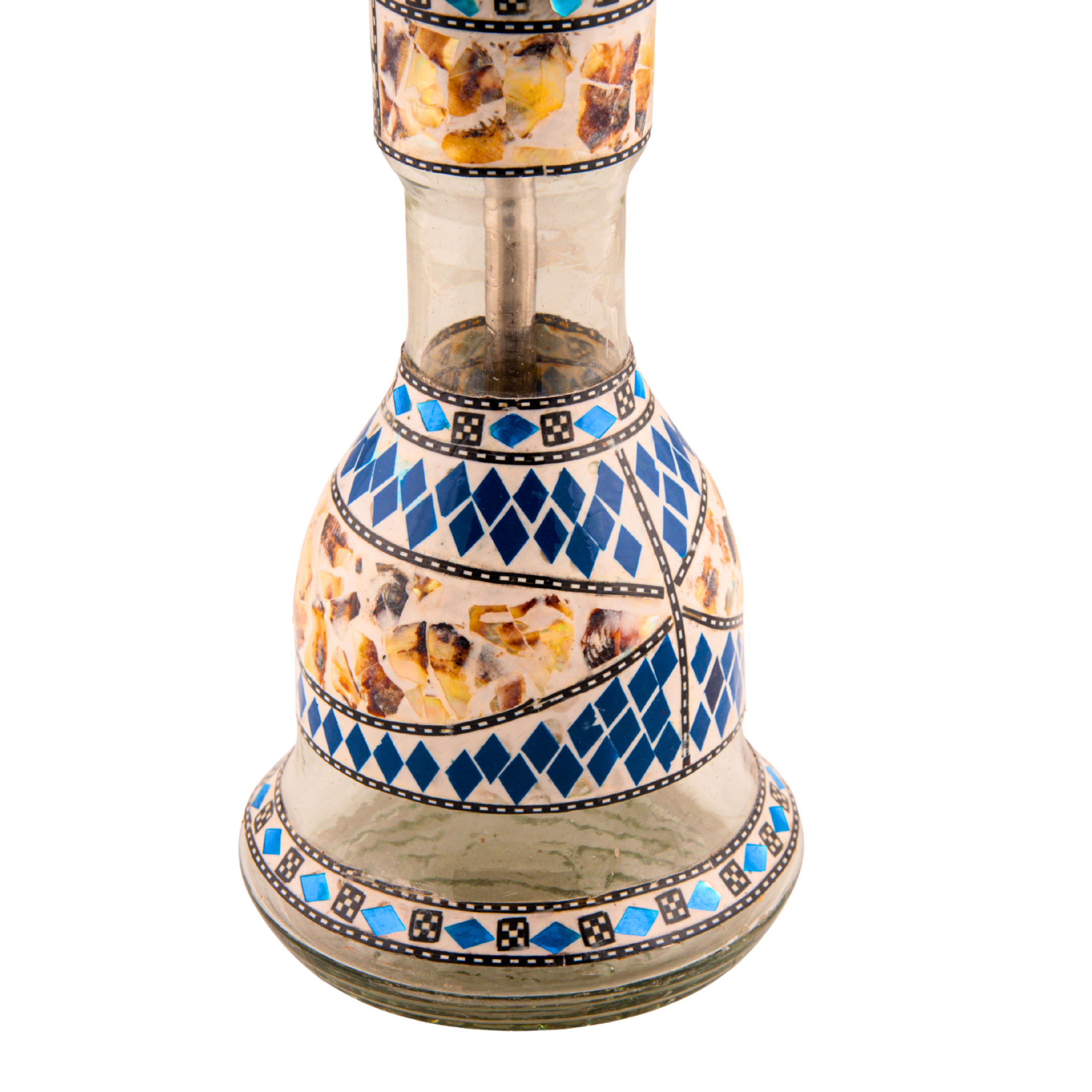 Khalil Mamoon 113116 Sadaf – 80 cm Silver Stem, Blue Mosaic Base 9