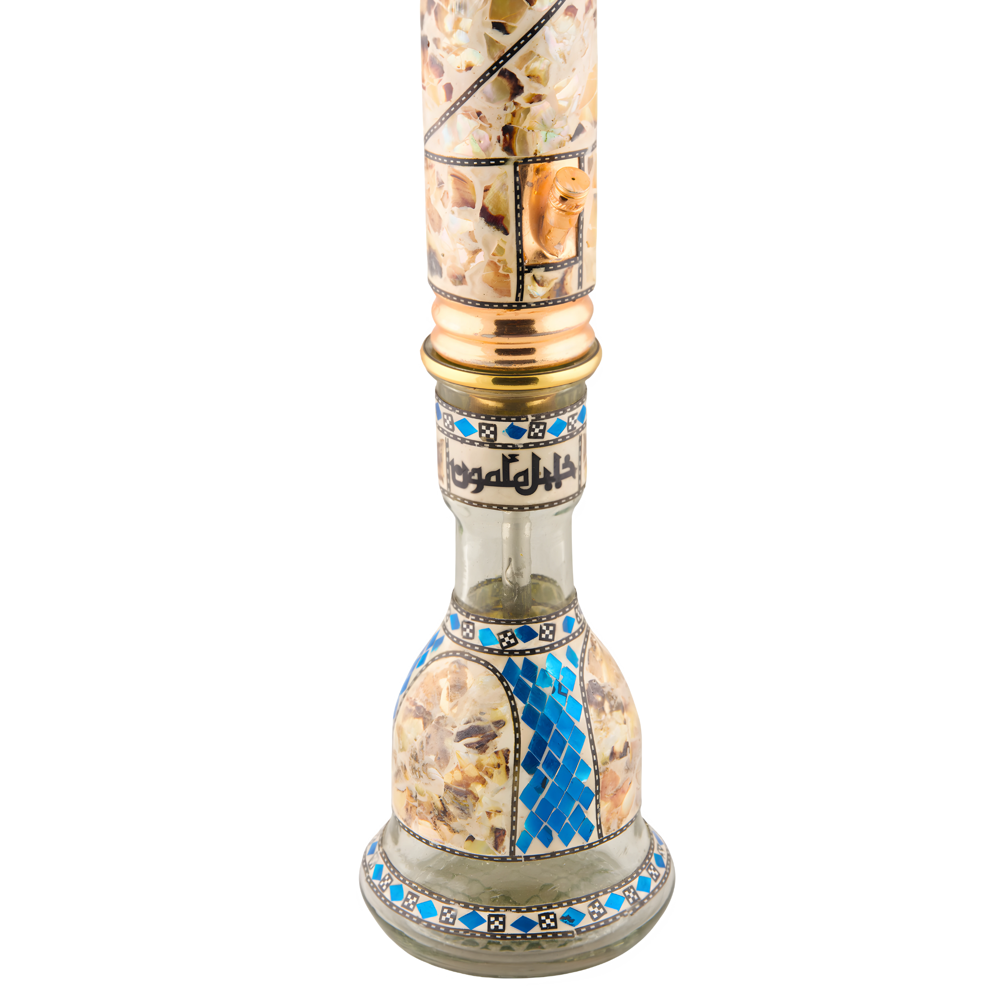 Khalil Mamoon Ice Dana Sadaf Shisha — 90 cm Ice Bucket 8