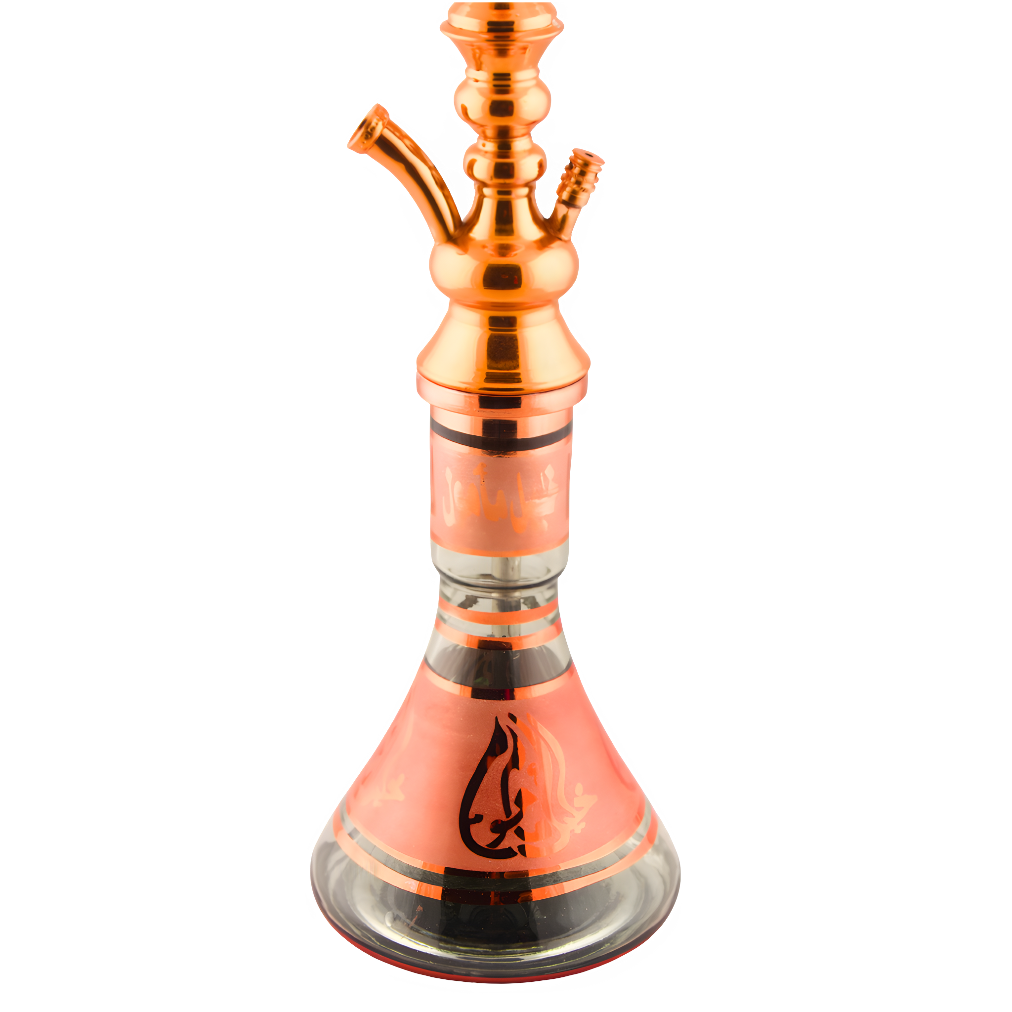 Khalil Mamoon Zuhria 2 Level Red Shisha (Model 1104) — 90 cm 9