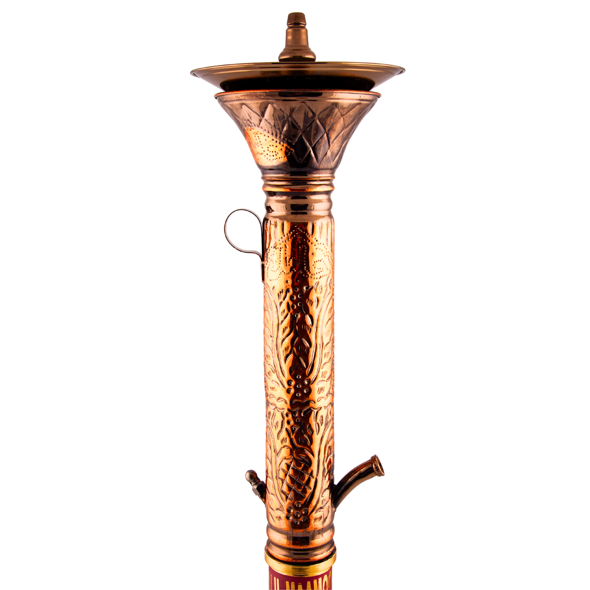 Khalil Mamoon Obsidian Mismatch 7621 – 85 cm, Engraved Column & Crest Tray 10