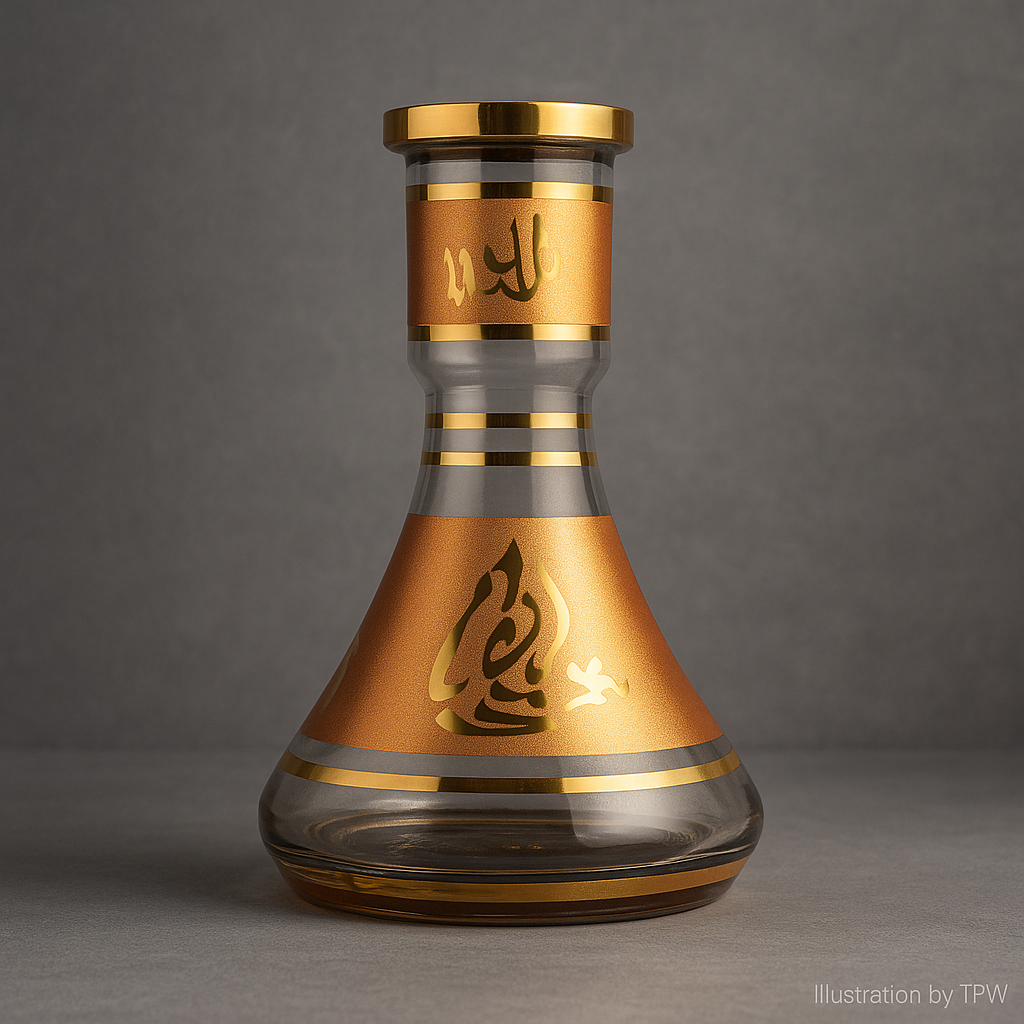 Khalil Mamoon 30cm Amber Gold Base – Standard KM Fit 3