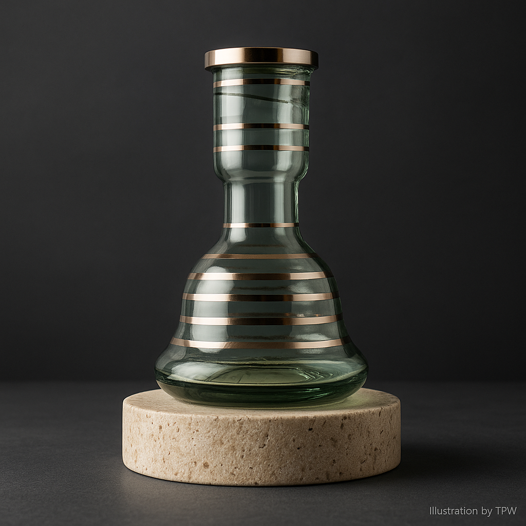 Khalil Mamoon Mini Beast 23cm Base – Silver Stripe, 40mm Neck