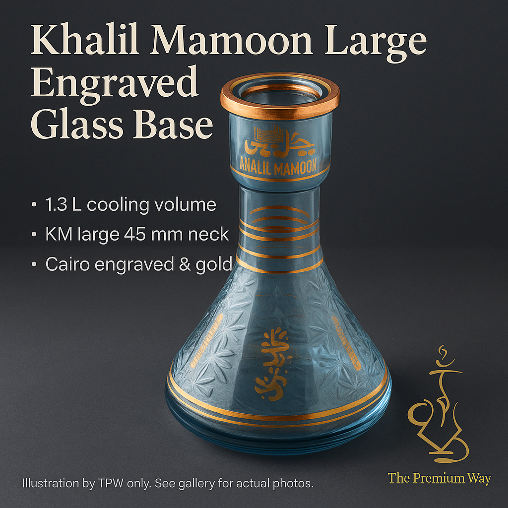 Khalil Mamoon Large Hookah Base