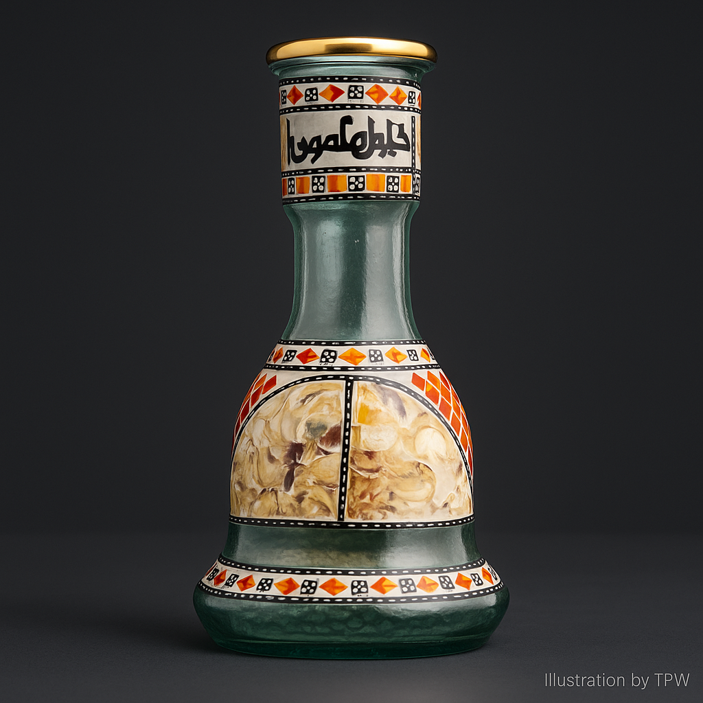 Khalil Mamoon Large Sadaf 30cm Base – Hand-Worked Shell Inlay, 45 mm Neck 3