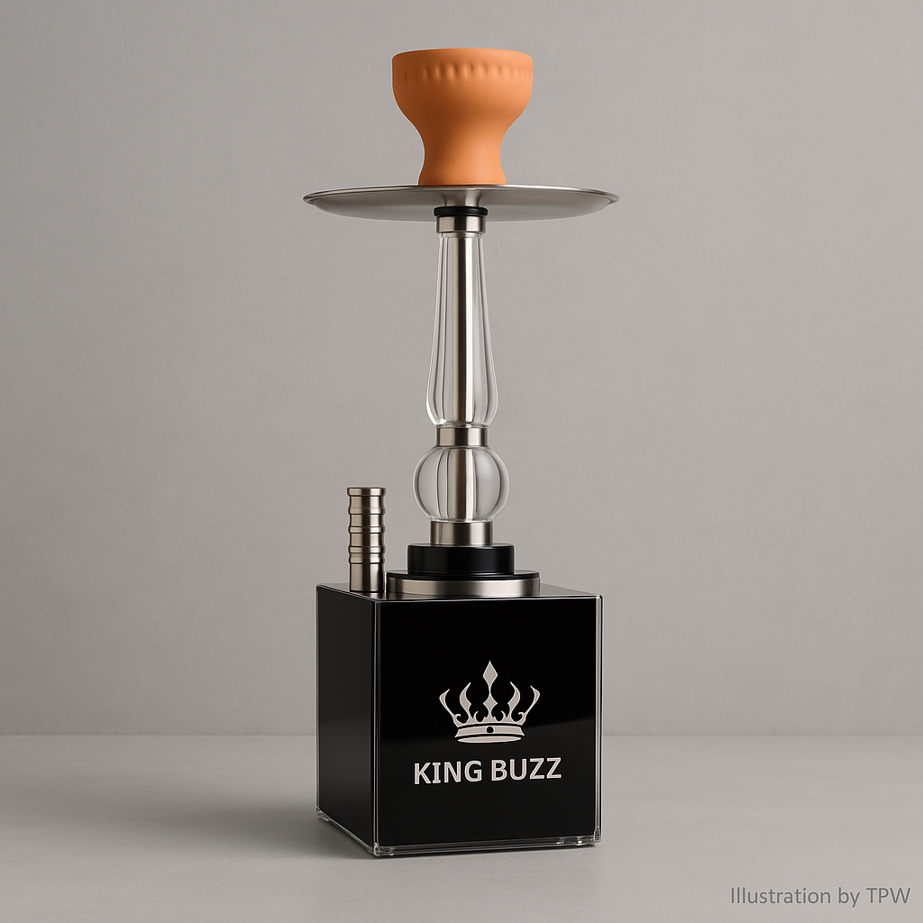 King Buzz Cube LED Shisha Kit 50 cm, Model 407, image 6 of 22